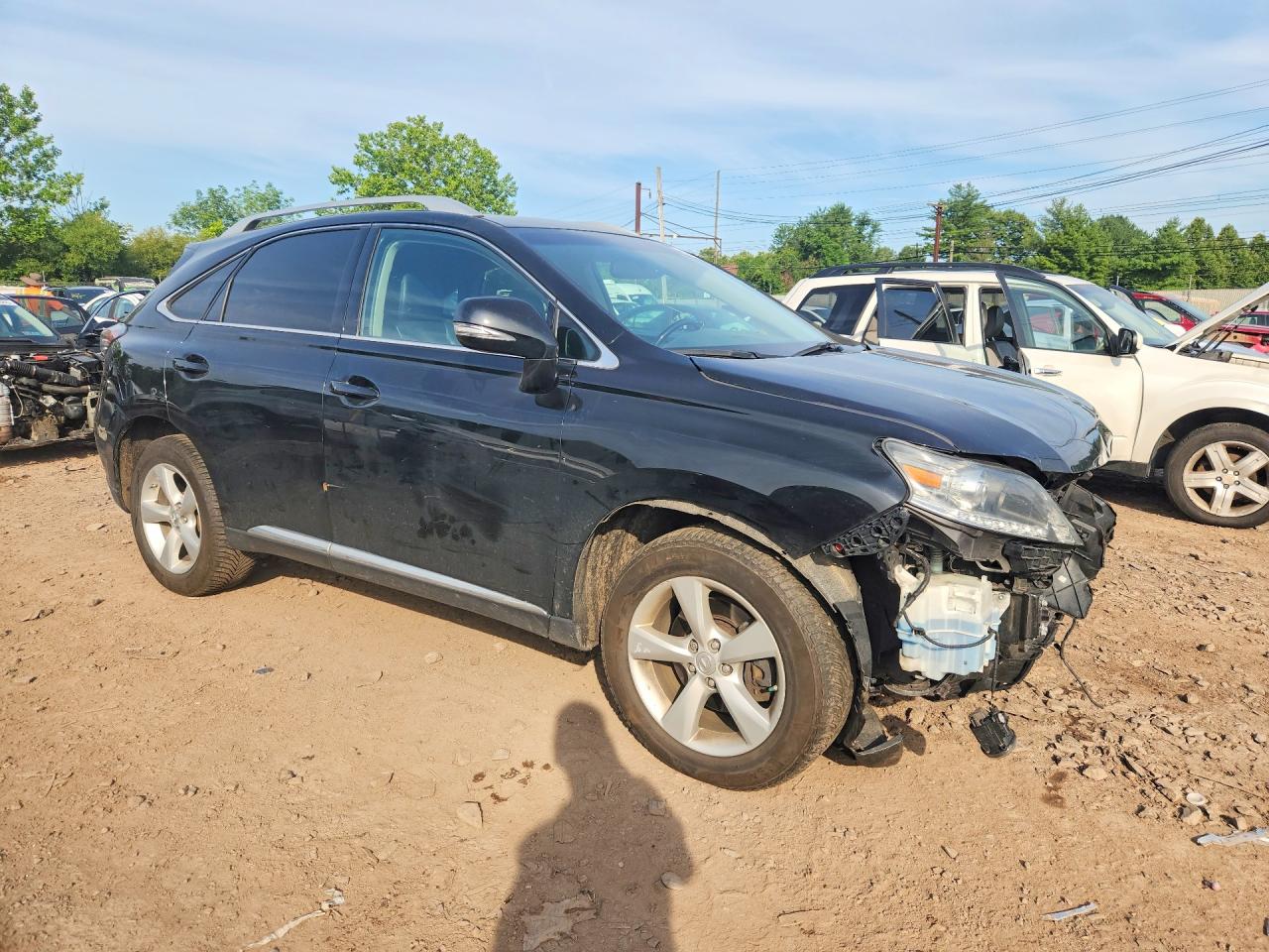 2015 Lexus Rx 350 Base Черный vin: 2T2BK1BA7FC299060