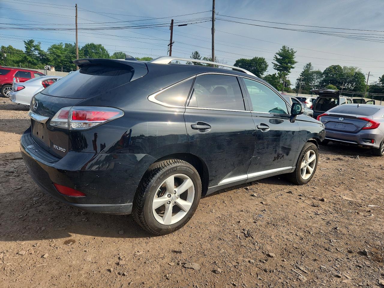 2015 Lexus Rx 350 Base Черный vin: 2T2BK1BA7FC299060