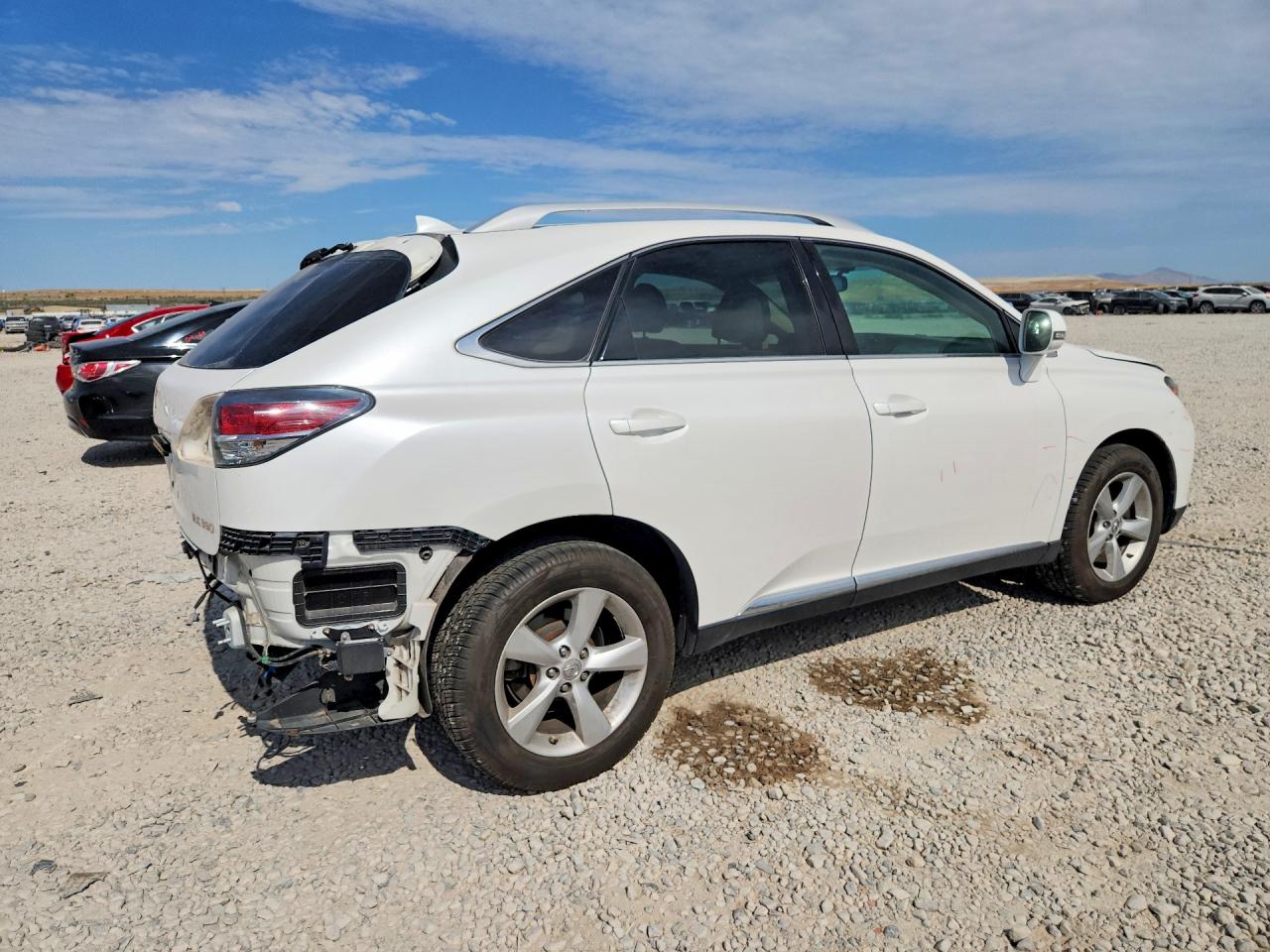 2015 Lexus Rx 350 Base White vin: 2T2BK1BA7FC301888
