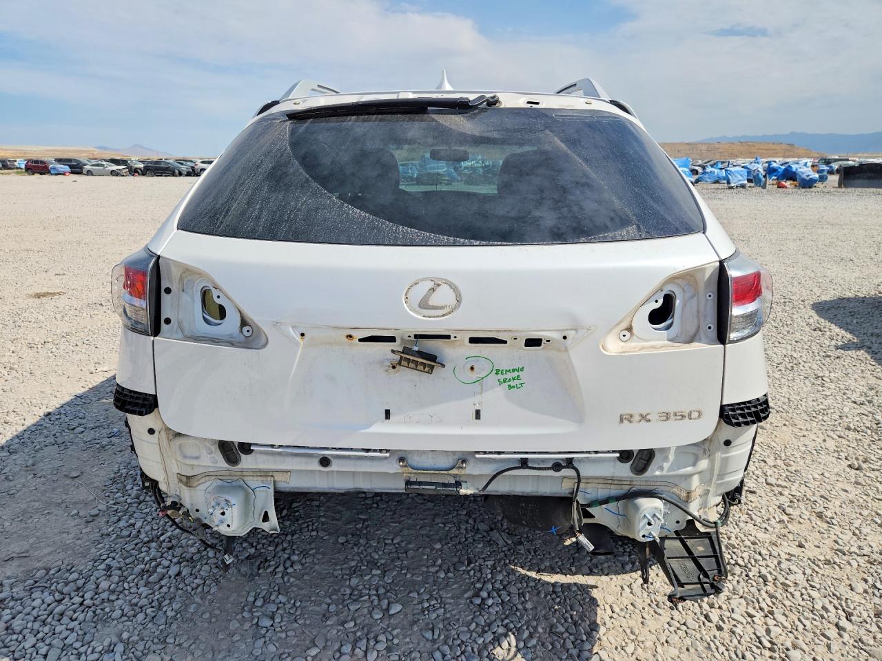 2015 Lexus Rx 350 Base White vin: 2T2BK1BA7FC301888
