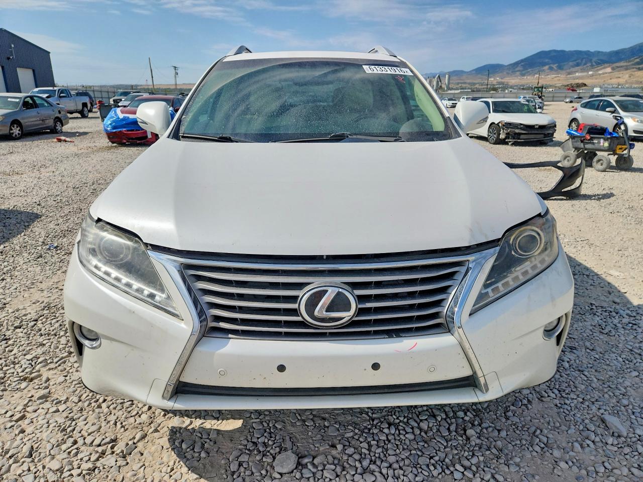 2015 Lexus Rx 350 Base White vin: 2T2BK1BA7FC301888