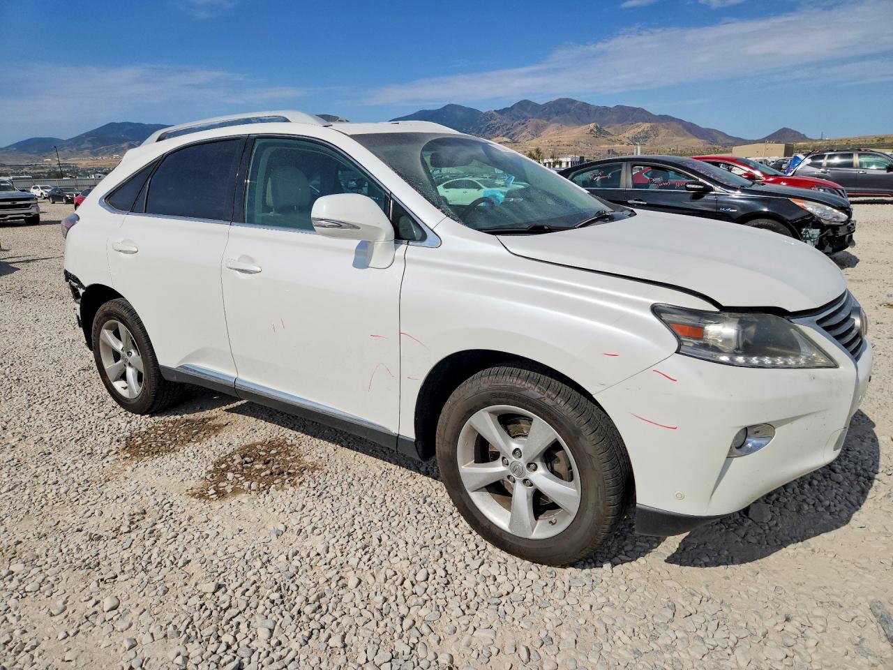 2015 Lexus Rx 350 Base White vin: 2T2BK1BA7FC301888