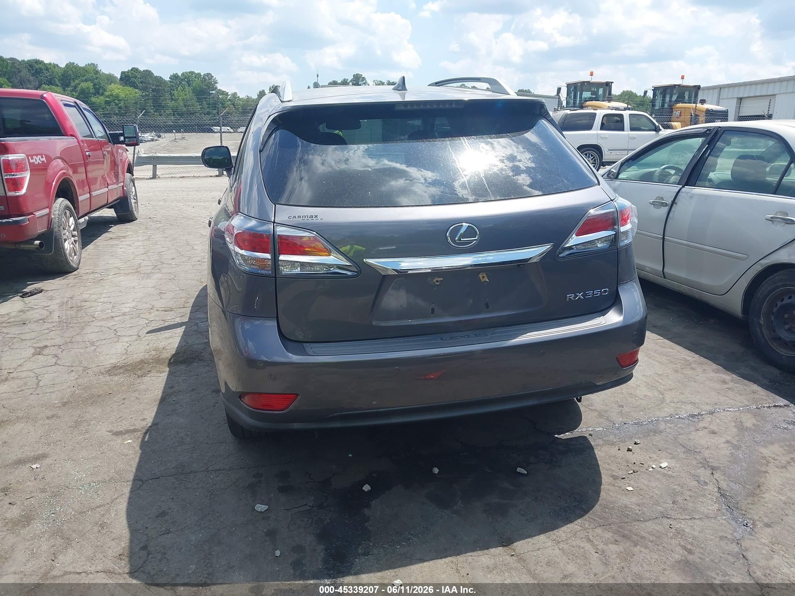 2015 Lexus Rx 350 Gray vin: 2T2BK1BA7FC302541