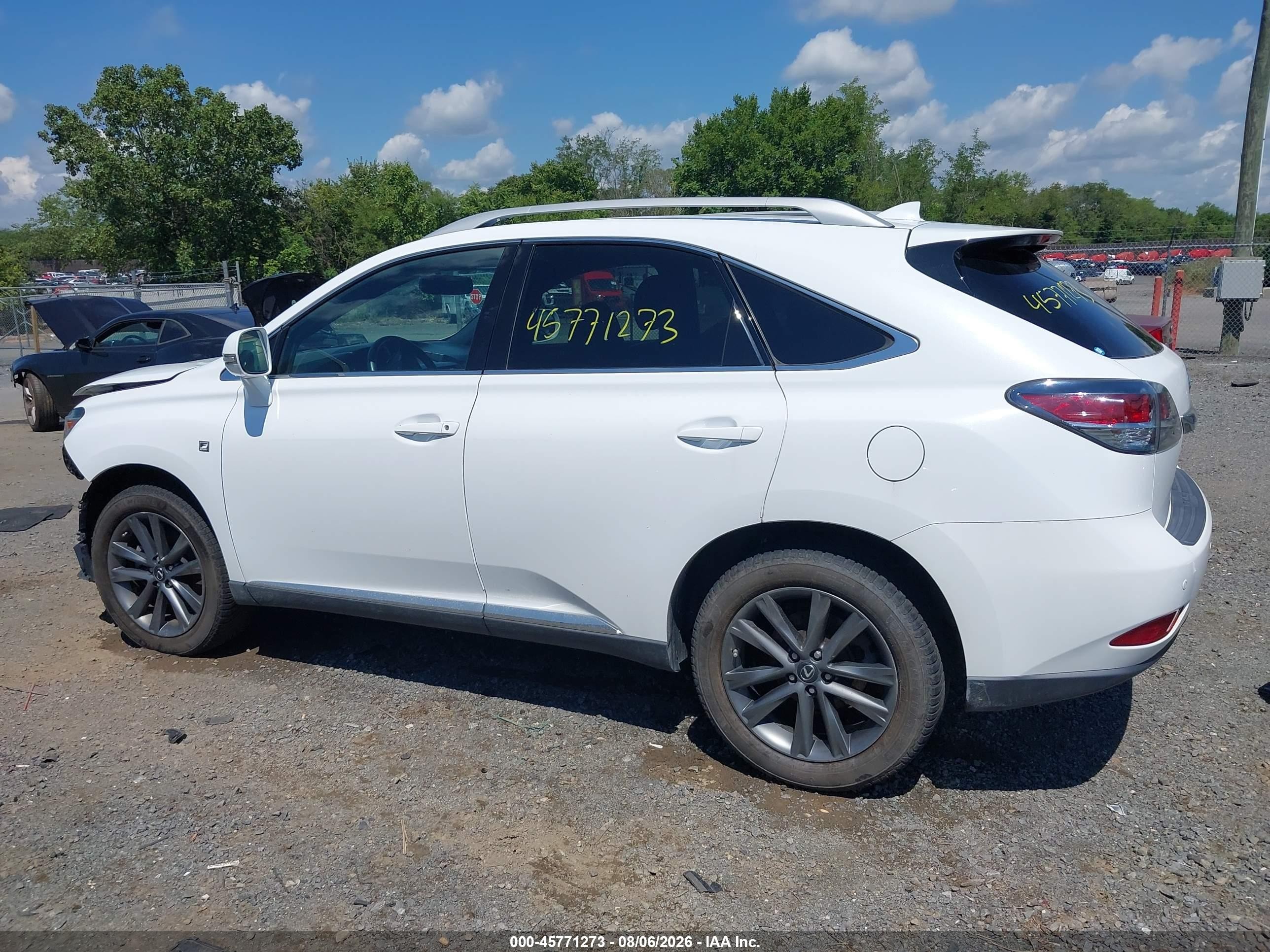 2015 Lexus Rx 350 F Sport White vin: 2T2BK1BA7FC303222
