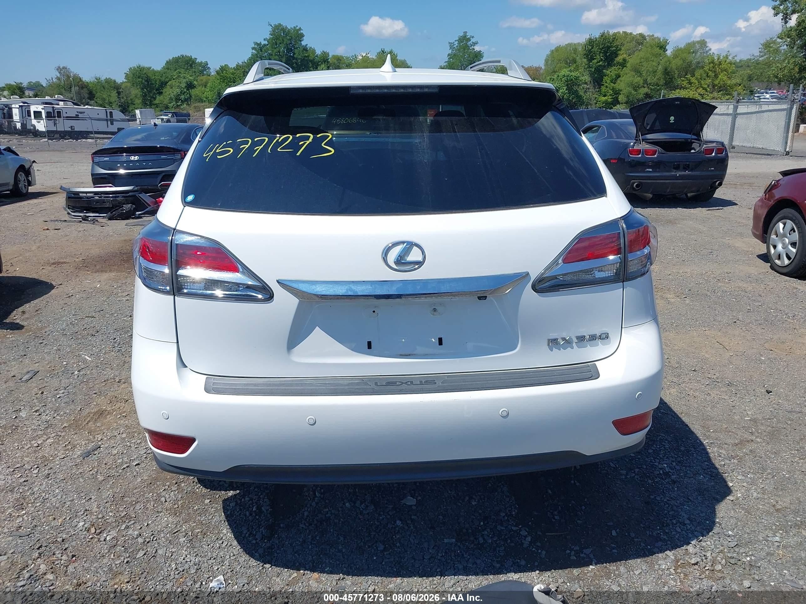 2015 Lexus Rx 350 F Sport White vin: 2T2BK1BA7FC303222