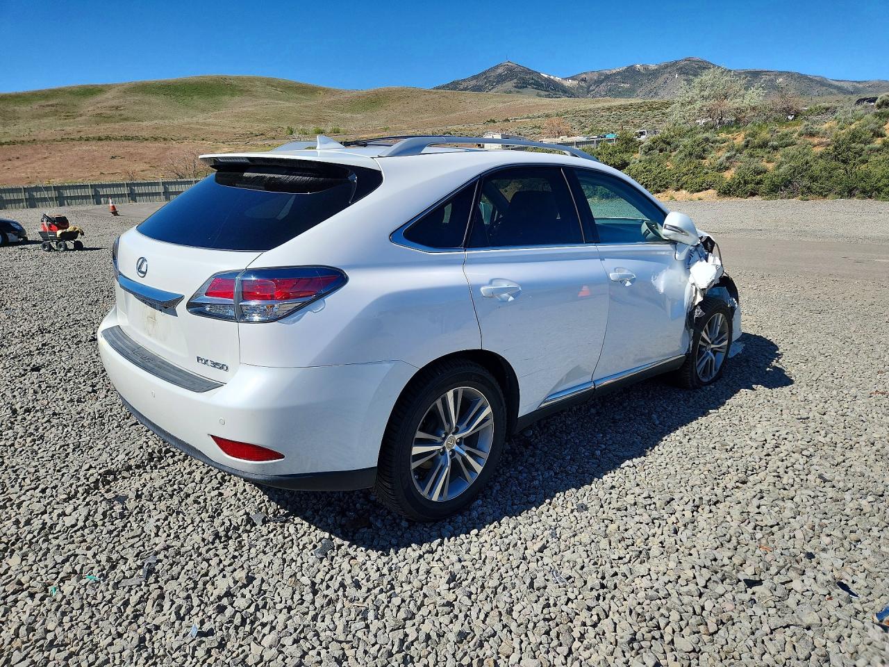 2015 Lexus Rx 350 Base White vin: 2T2BK1BA7FC304919