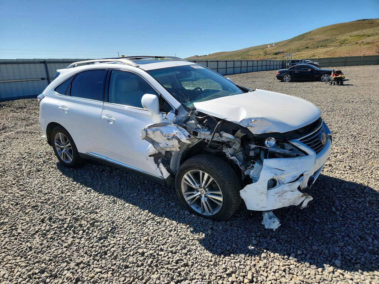 2015 Lexus Rx 350 Base White vin: 2T2BK1BA7FC304919
