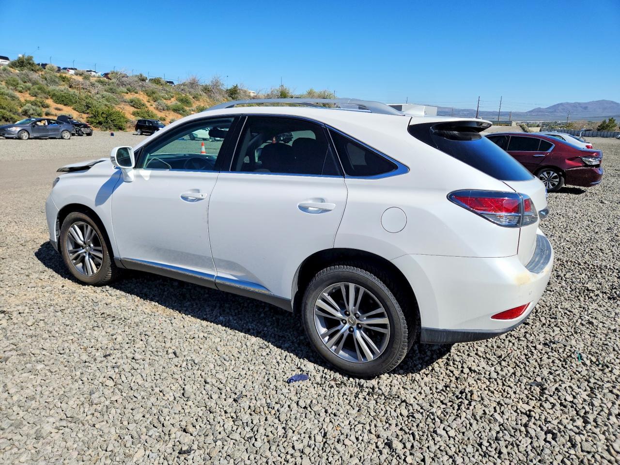 2015 Lexus Rx 350 Base White vin: 2T2BK1BA7FC304919