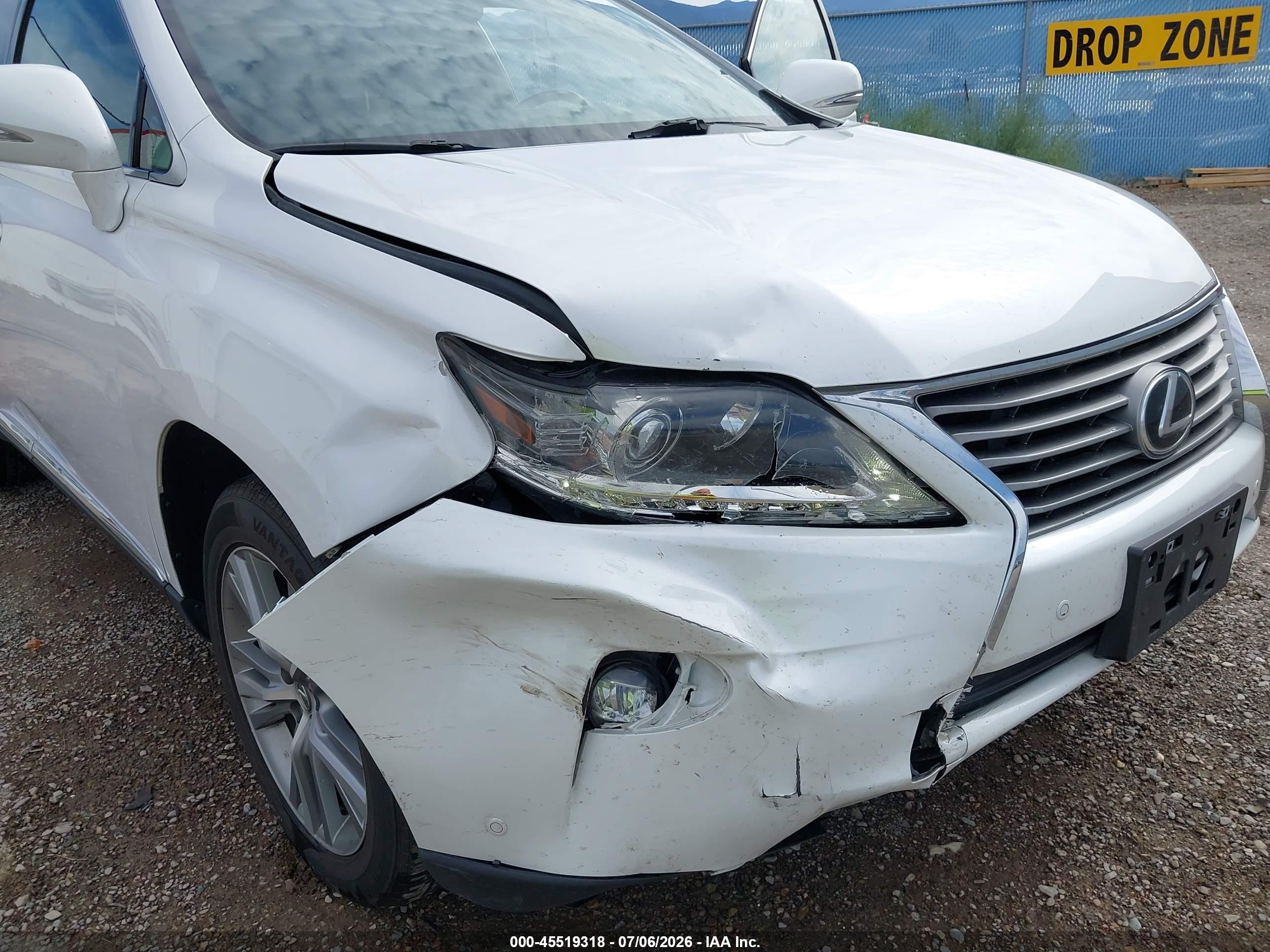 2015 Lexus Rx 350   White vin: 2T2BK1BA7FC307836