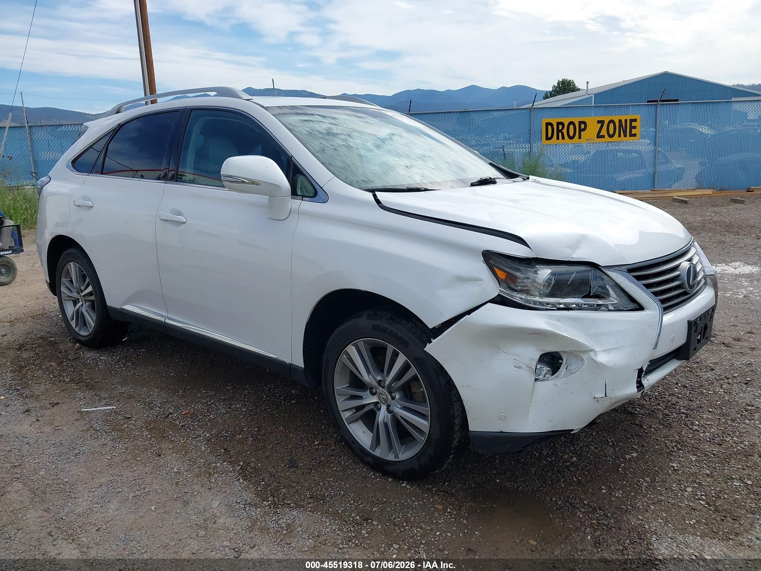 2015 Lexus Rx 350   White vin: 2T2BK1BA7FC307836