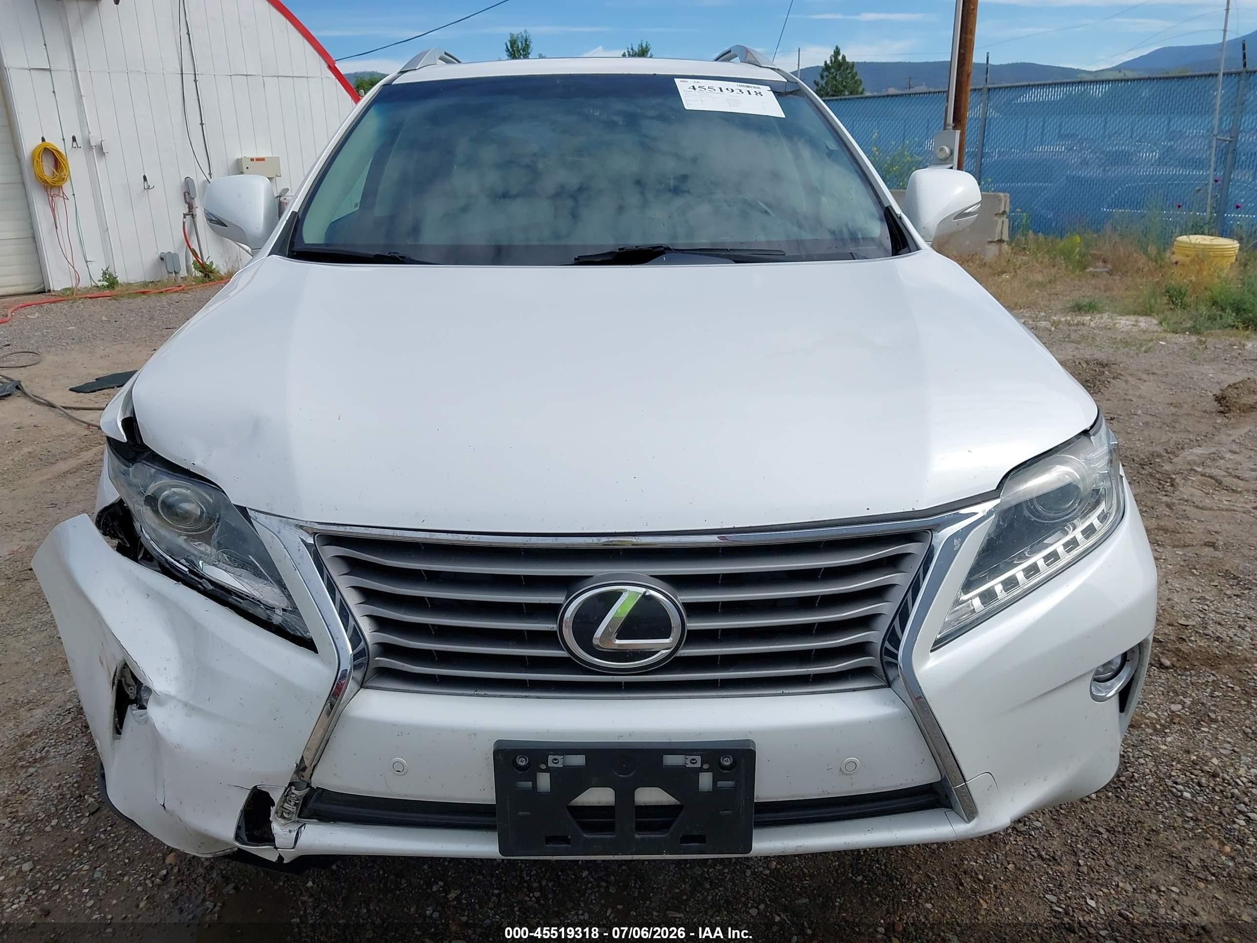 2015 Lexus Rx 350   White vin: 2T2BK1BA7FC307836