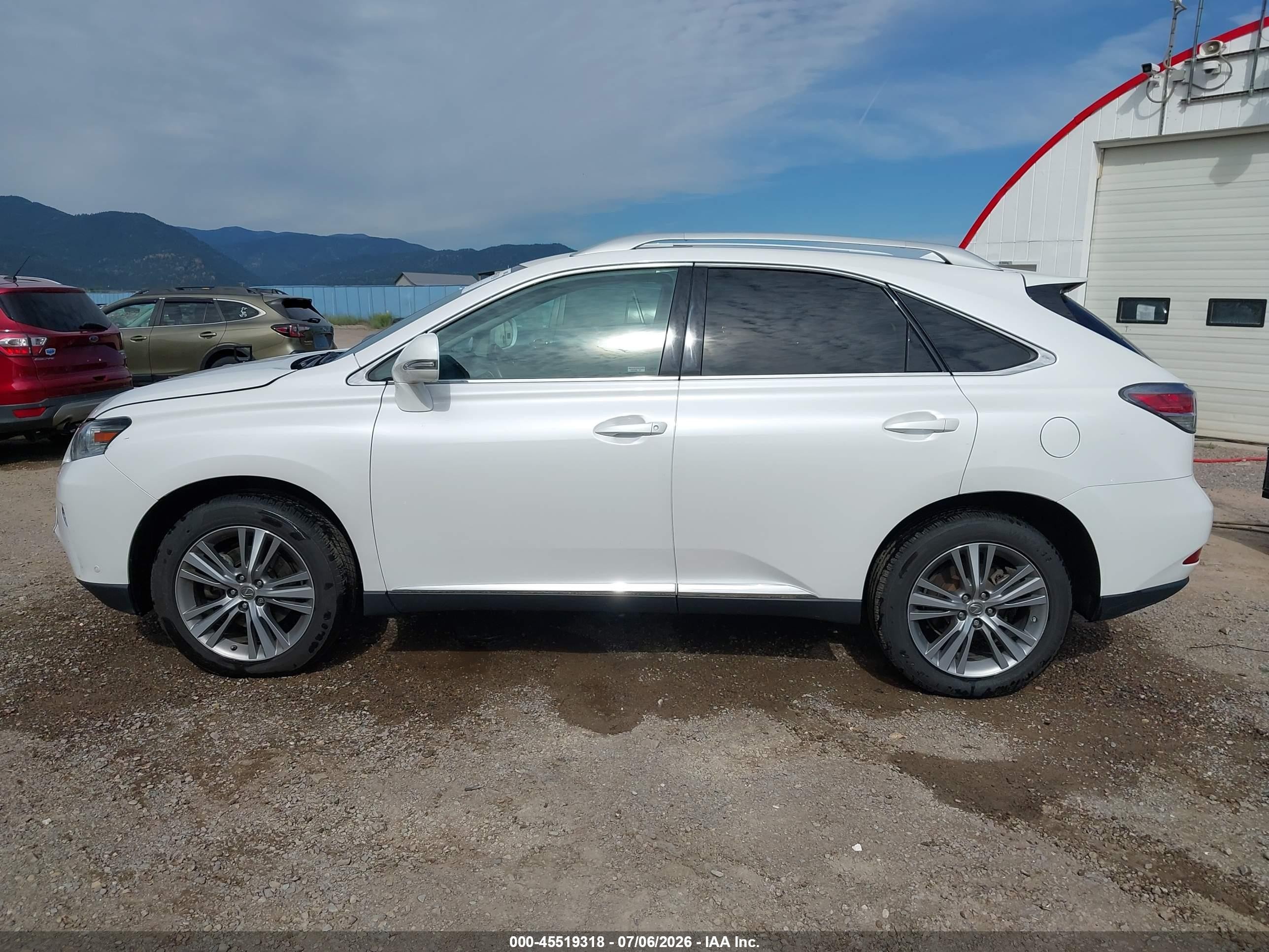 2015 Lexus Rx 350   White vin: 2T2BK1BA7FC307836