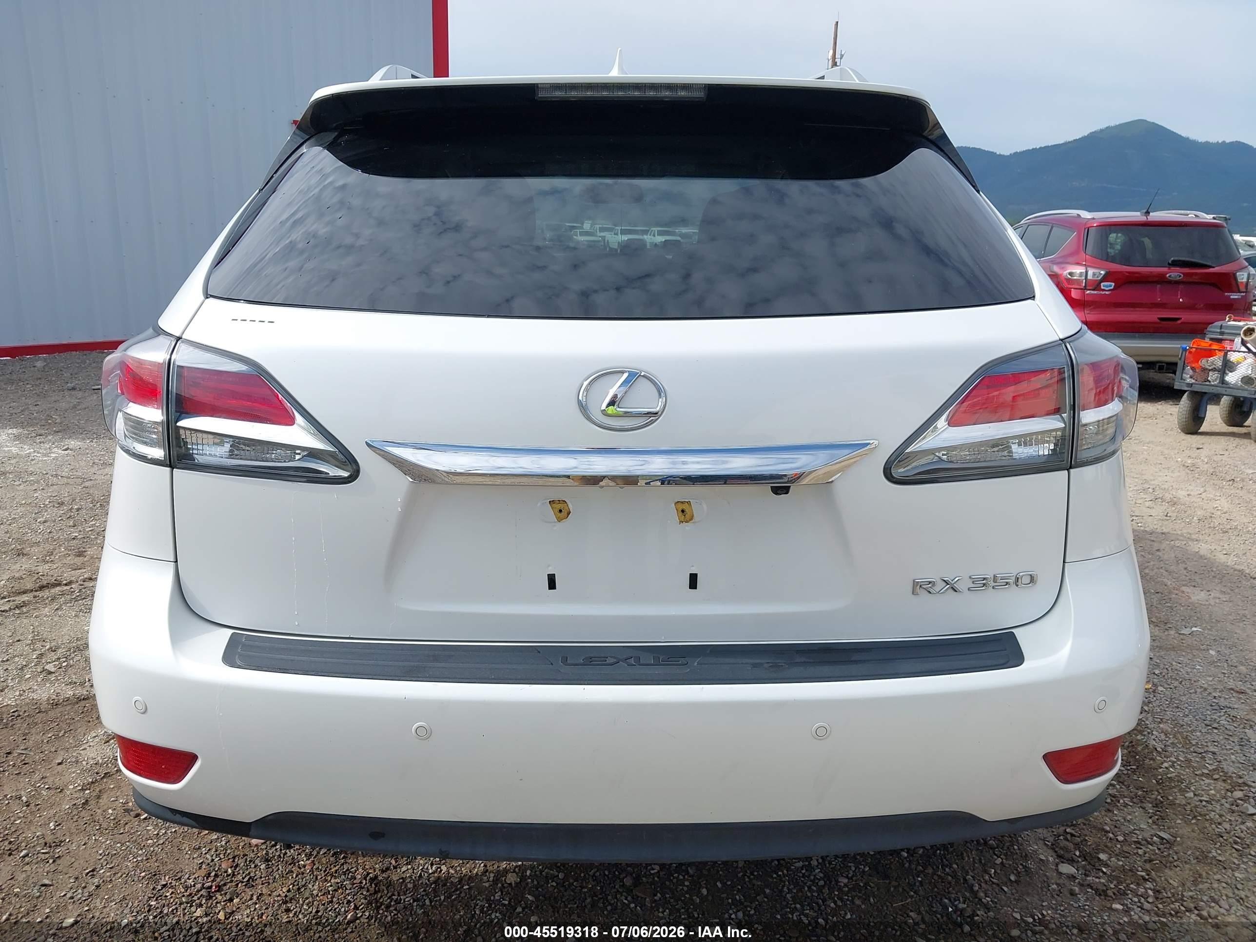 2015 Lexus Rx 350   White vin: 2T2BK1BA7FC307836