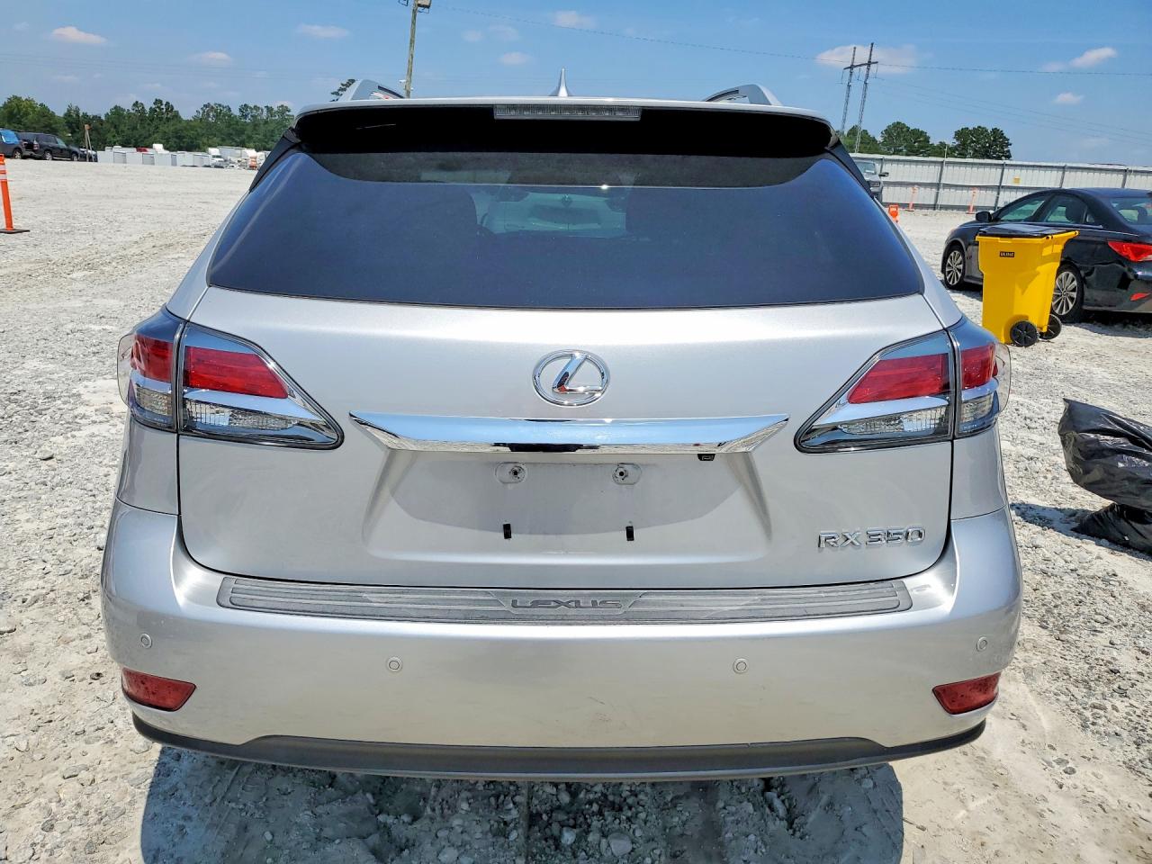 2015 Lexus Rx 350 Base Silver vin: 2T2BK1BA7FC316875