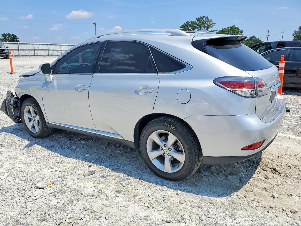 2015 Lexus Rx 350 Base Silver vin: 2T2BK1BA7FC316875