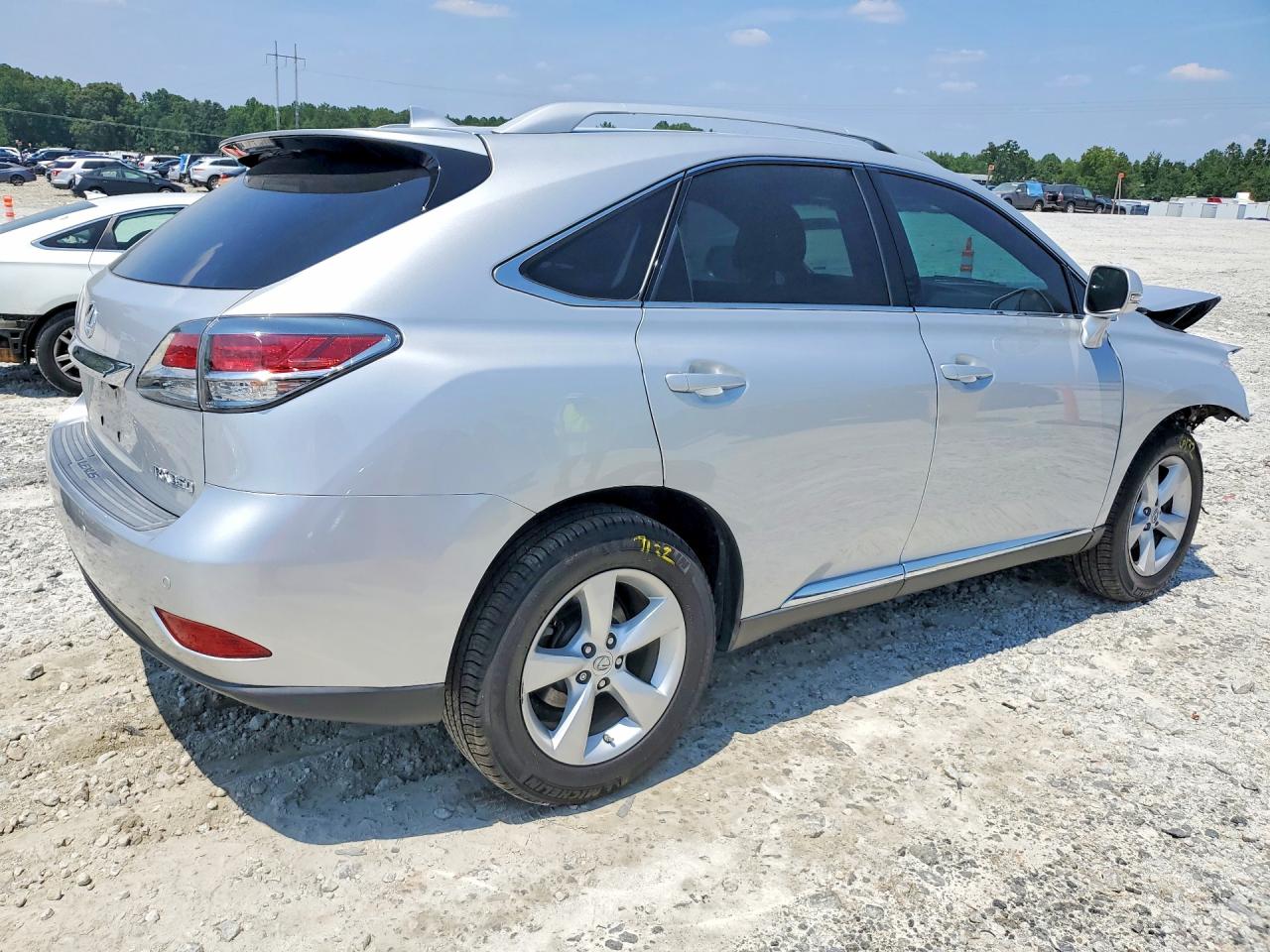 2015 Lexus Rx 350 Base Silver vin: 2T2BK1BA7FC316875