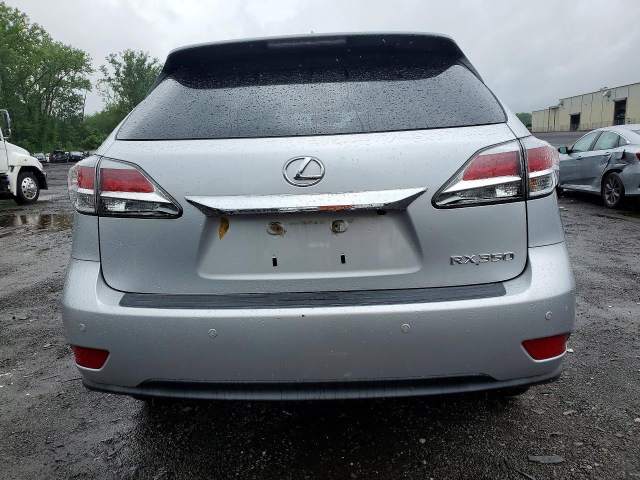 2015 Lexus Rx 350 Base Silver vin: 2T2BK1BA7FC321087
