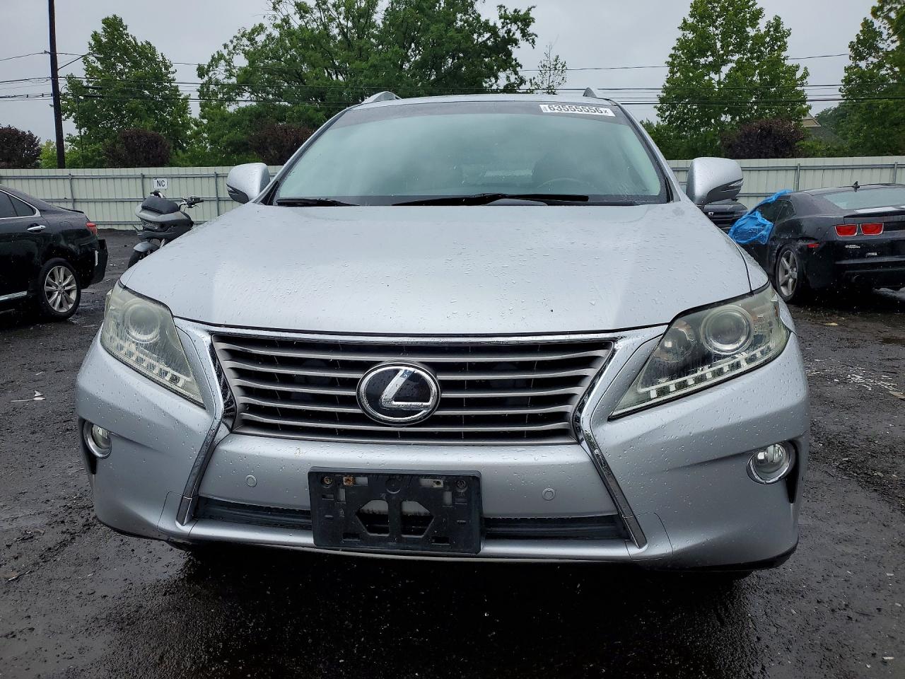 2015 Lexus Rx 350 Base Silver vin: 2T2BK1BA7FC321087