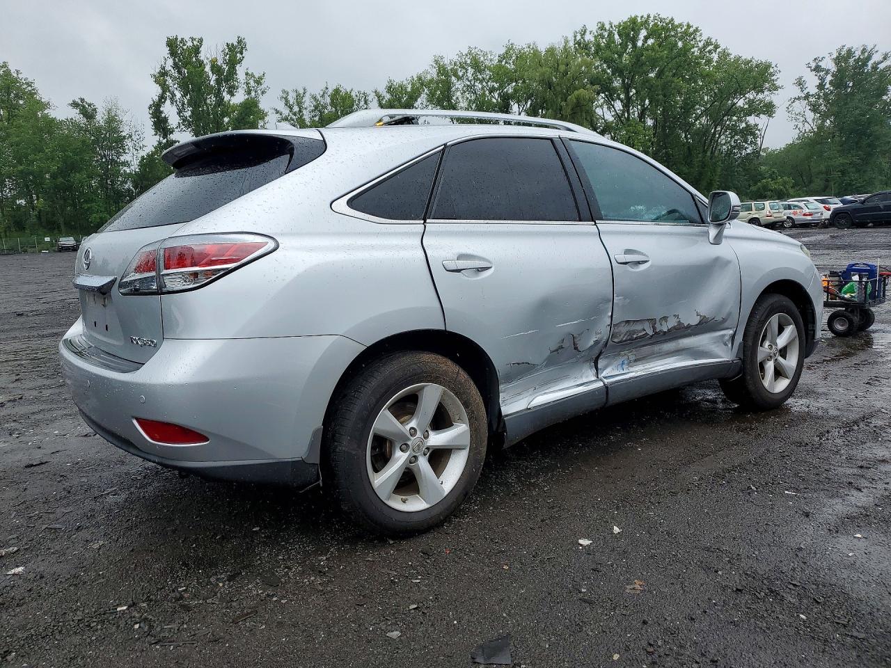 2015 Lexus Rx 350 Base Silver vin: 2T2BK1BA7FC321087