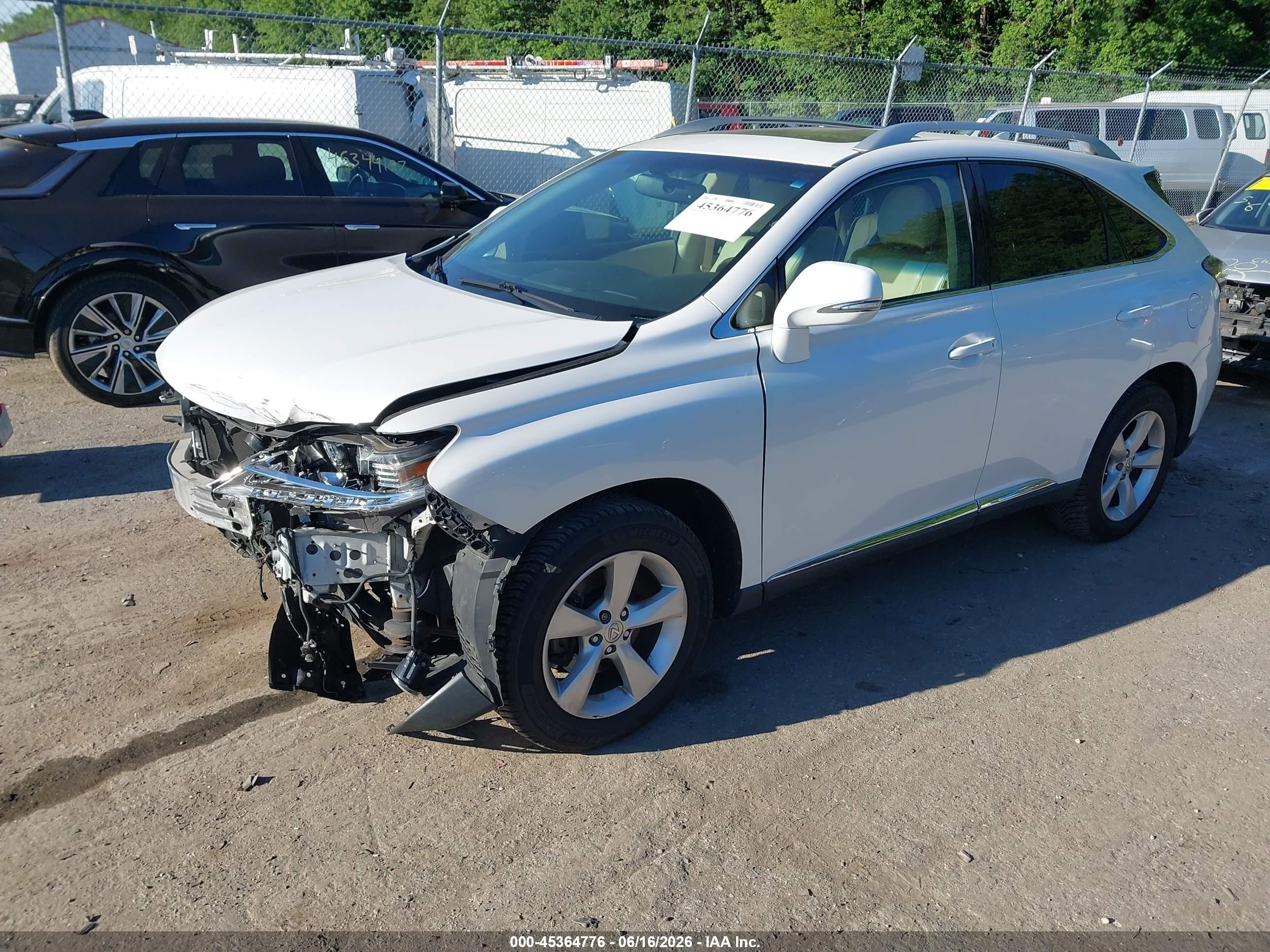 2015 Lexus Rx 350   White vin: 2T2BK1BA7FC331392
