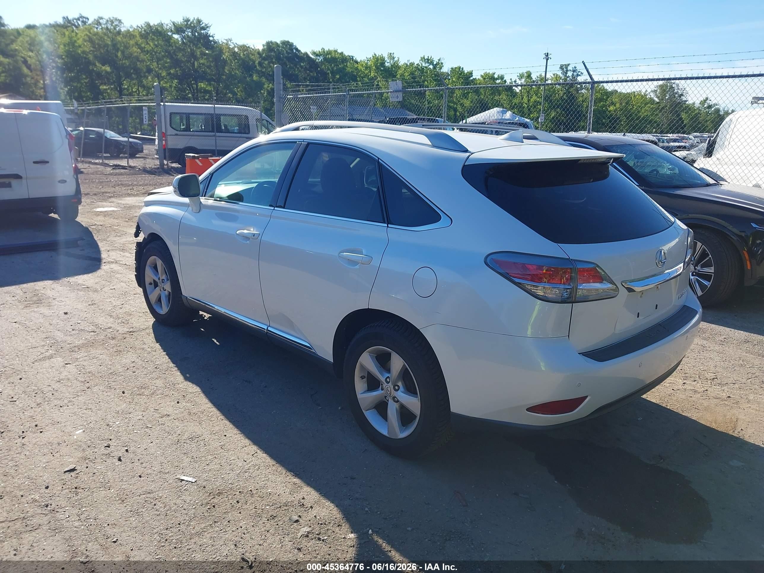 2015 Lexus Rx 350   White vin: 2T2BK1BA7FC331392
