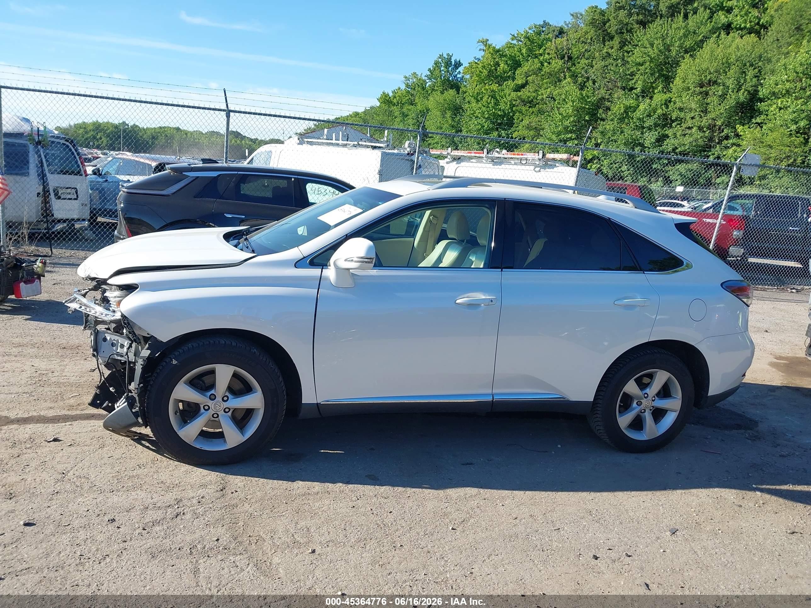 2015 Lexus Rx 350   White vin: 2T2BK1BA7FC331392
