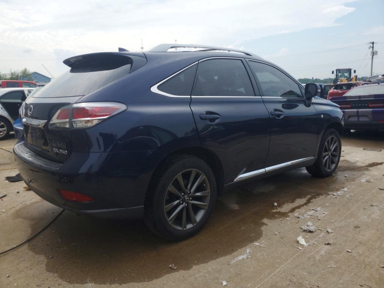 2015 Lexus Rx 350 F Sport Blue vin: 2T2BK1BA7FC334258