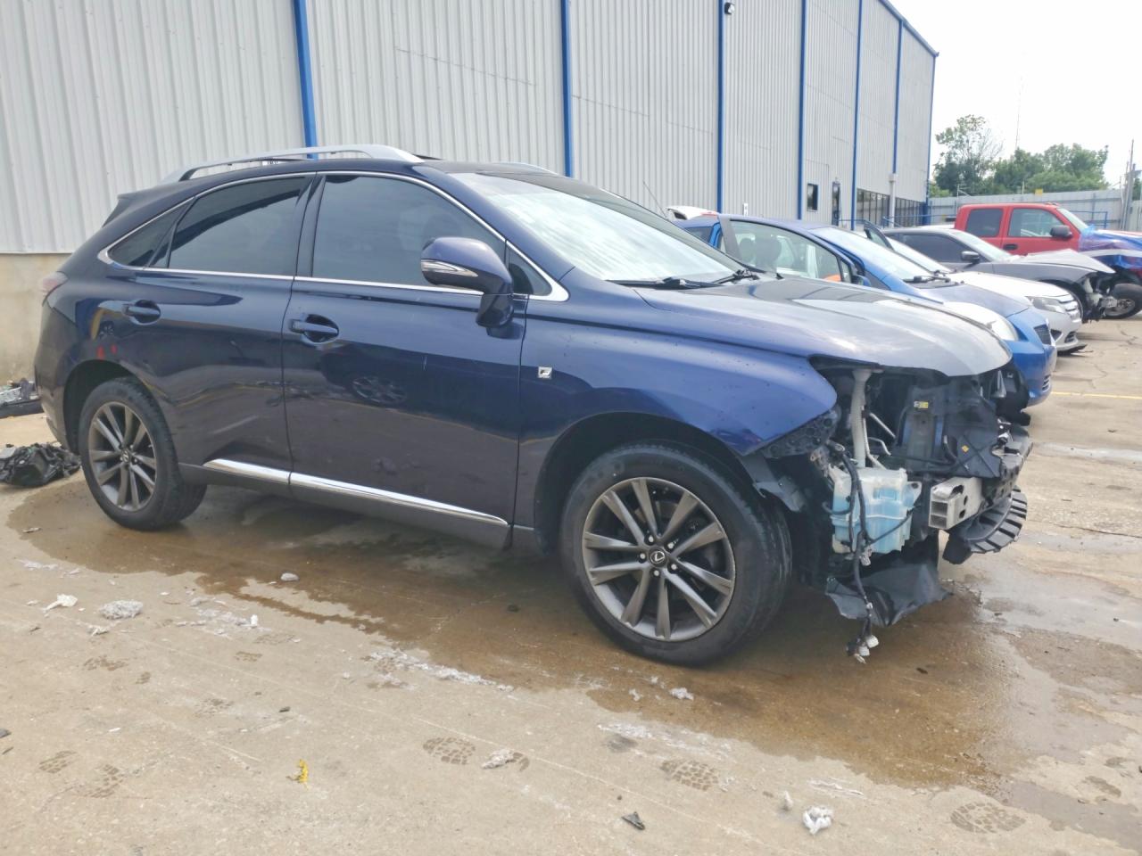 2015 Lexus Rx 350 F Sport Blue vin: 2T2BK1BA7FC334258