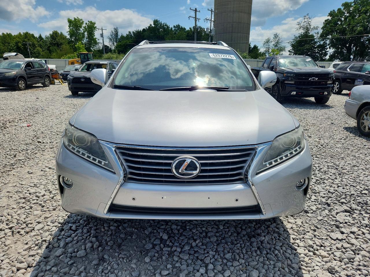 2015 Lexus Rx 350 Base Silver vin: 2T2BK1BA7FC338083