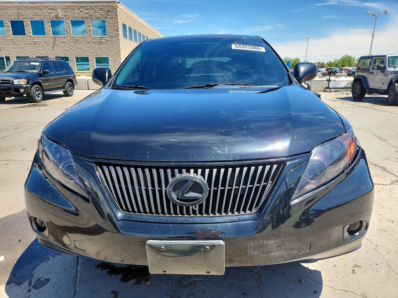 2010 Lexus Rx 350 Black vin: 2T2BK1BA8AC001575