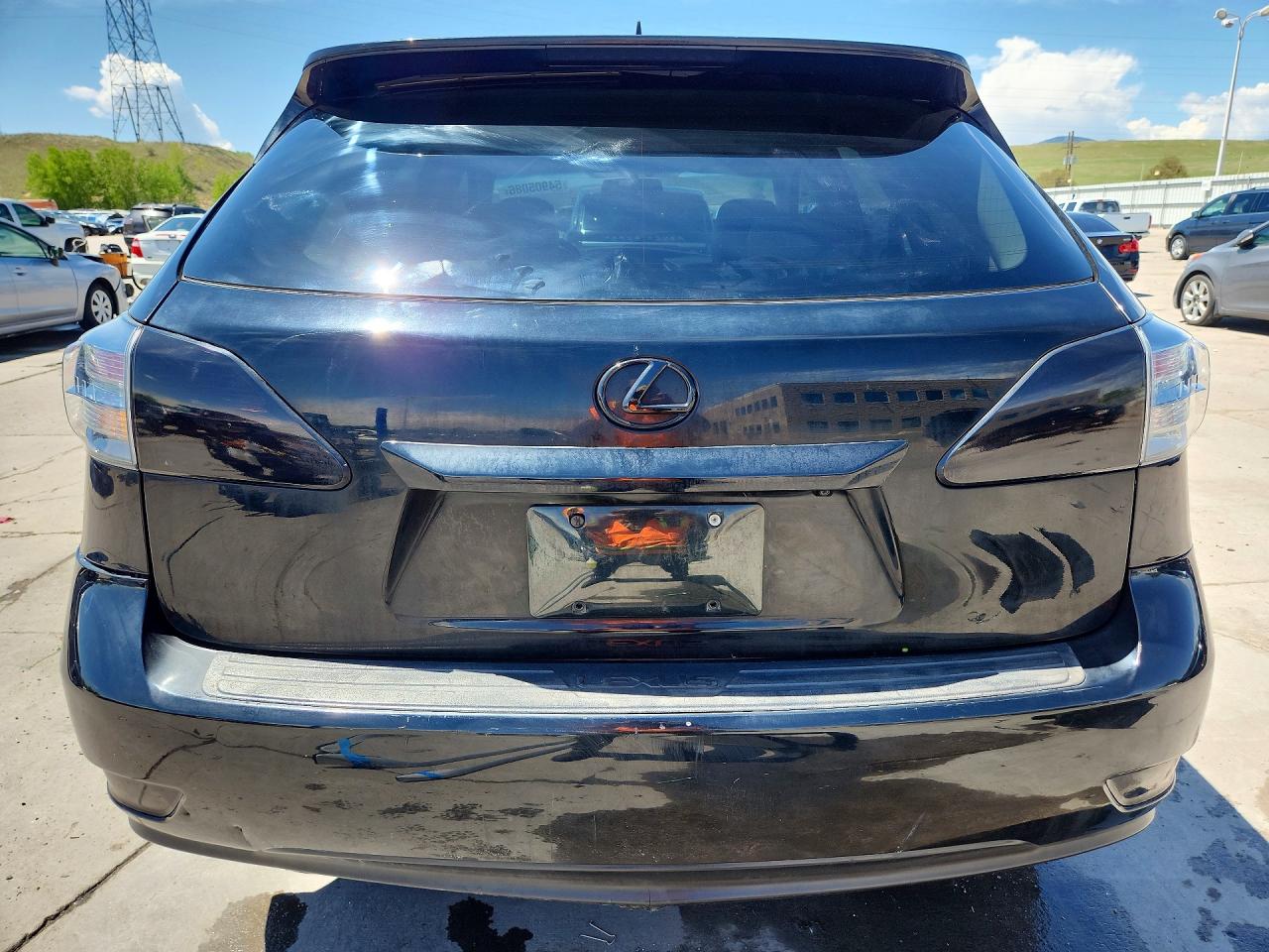 2010 Lexus Rx 350 Black vin: 2T2BK1BA8AC001575
