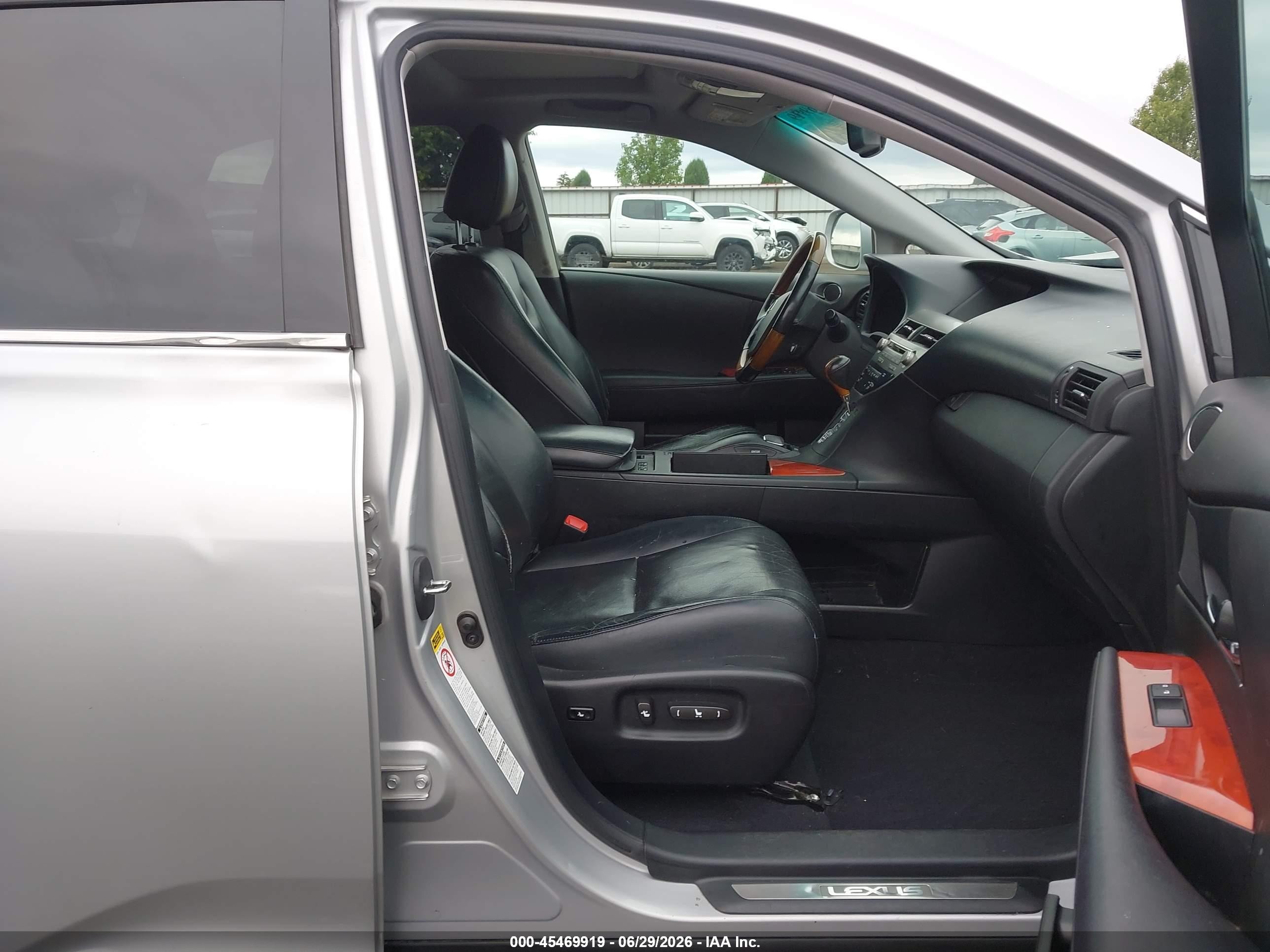 2010 Lexus Rx 350   Silver vin: 2T2BK1BA8AC005366