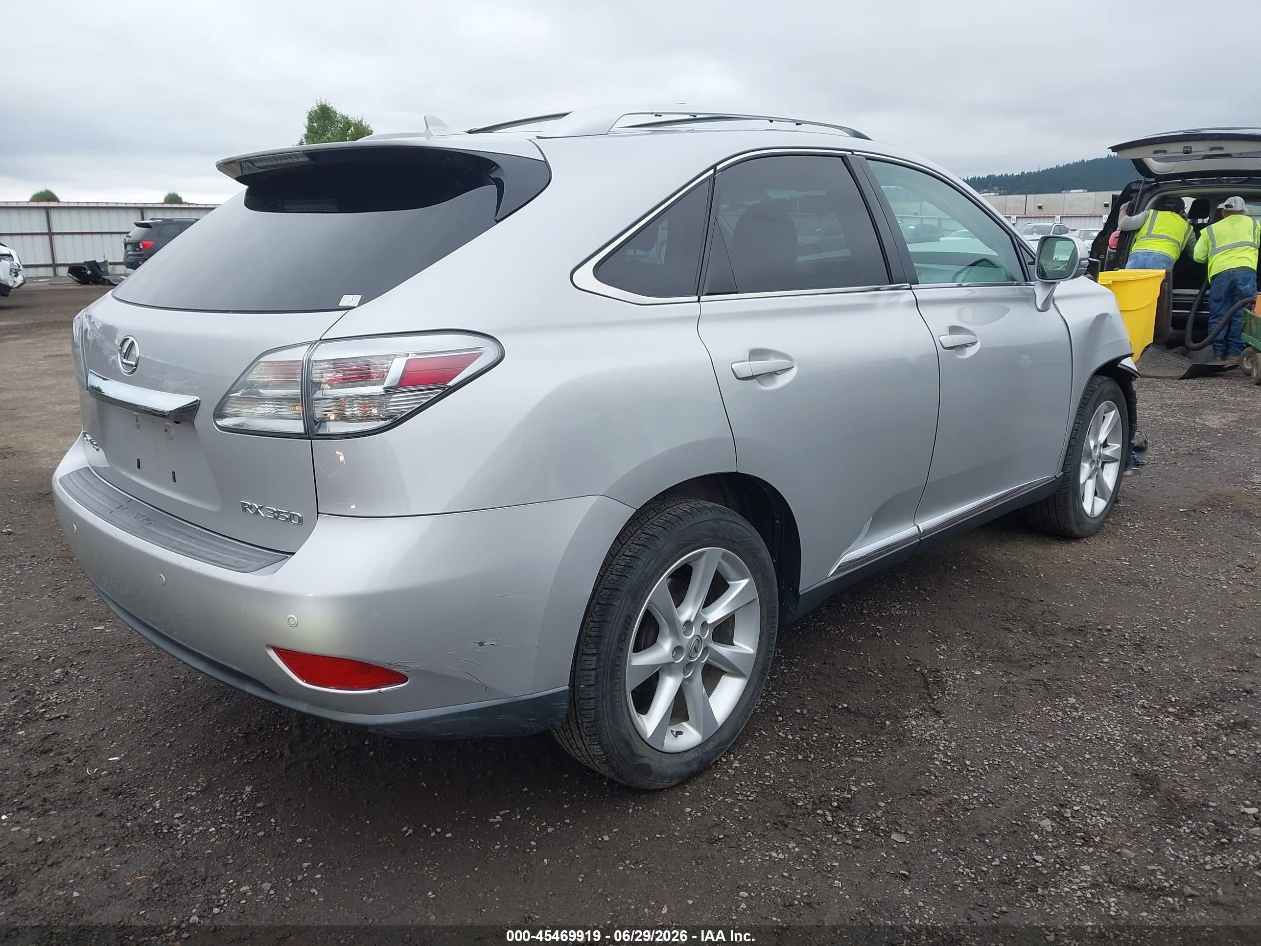 2010 Lexus Rx 350   Silver vin: 2T2BK1BA8AC005366