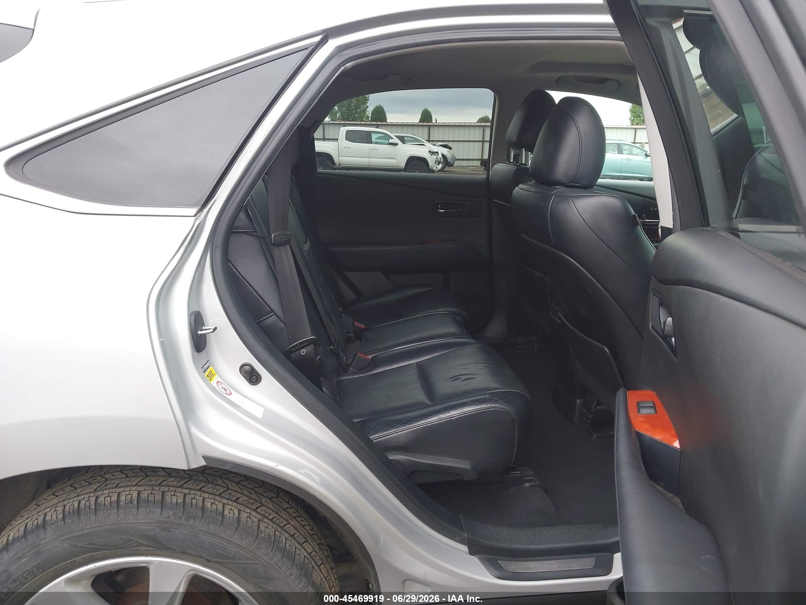 2010 Lexus Rx 350   Silver vin: 2T2BK1BA8AC005366
