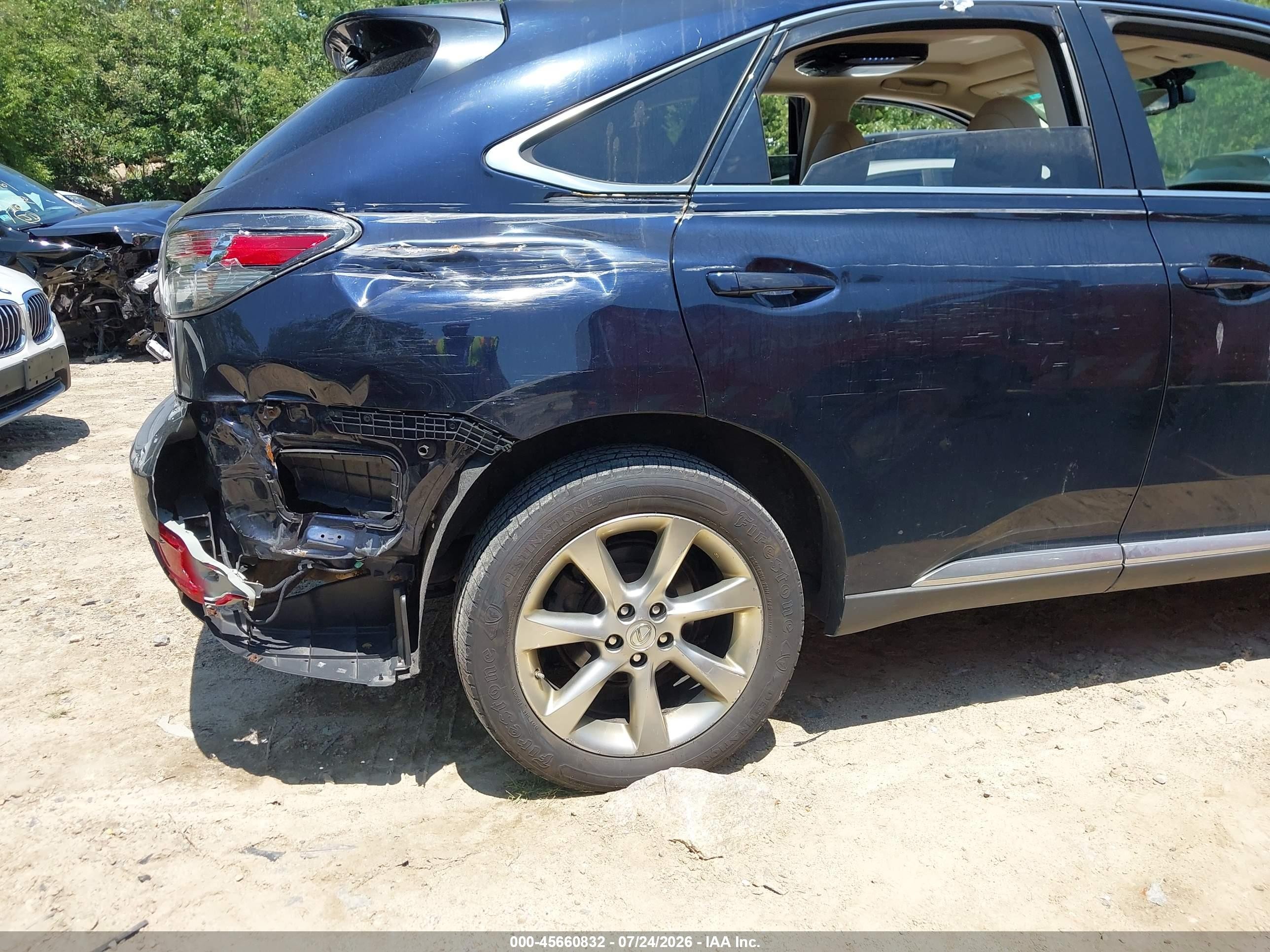 2010 Lexus Rx 350   Blue vin: 2T2BK1BA8AC010129