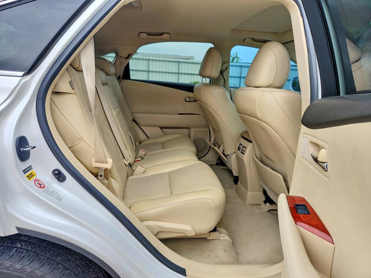 2010 Lexus Rx 350 White vin: 2T2BK1BA8AC019879