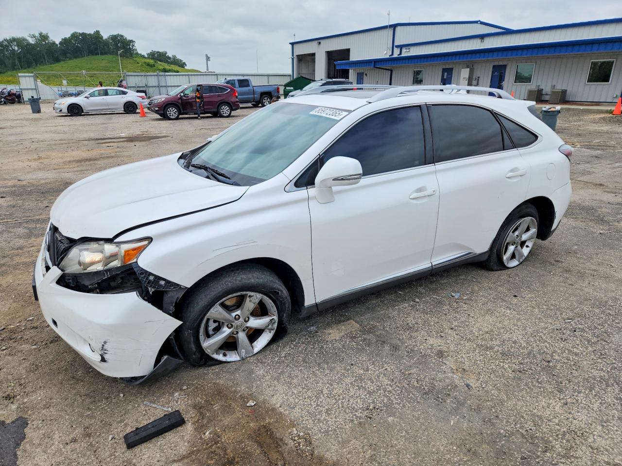 2010 Lexus Rx 350 White vin: 2T2BK1BA8AC019879