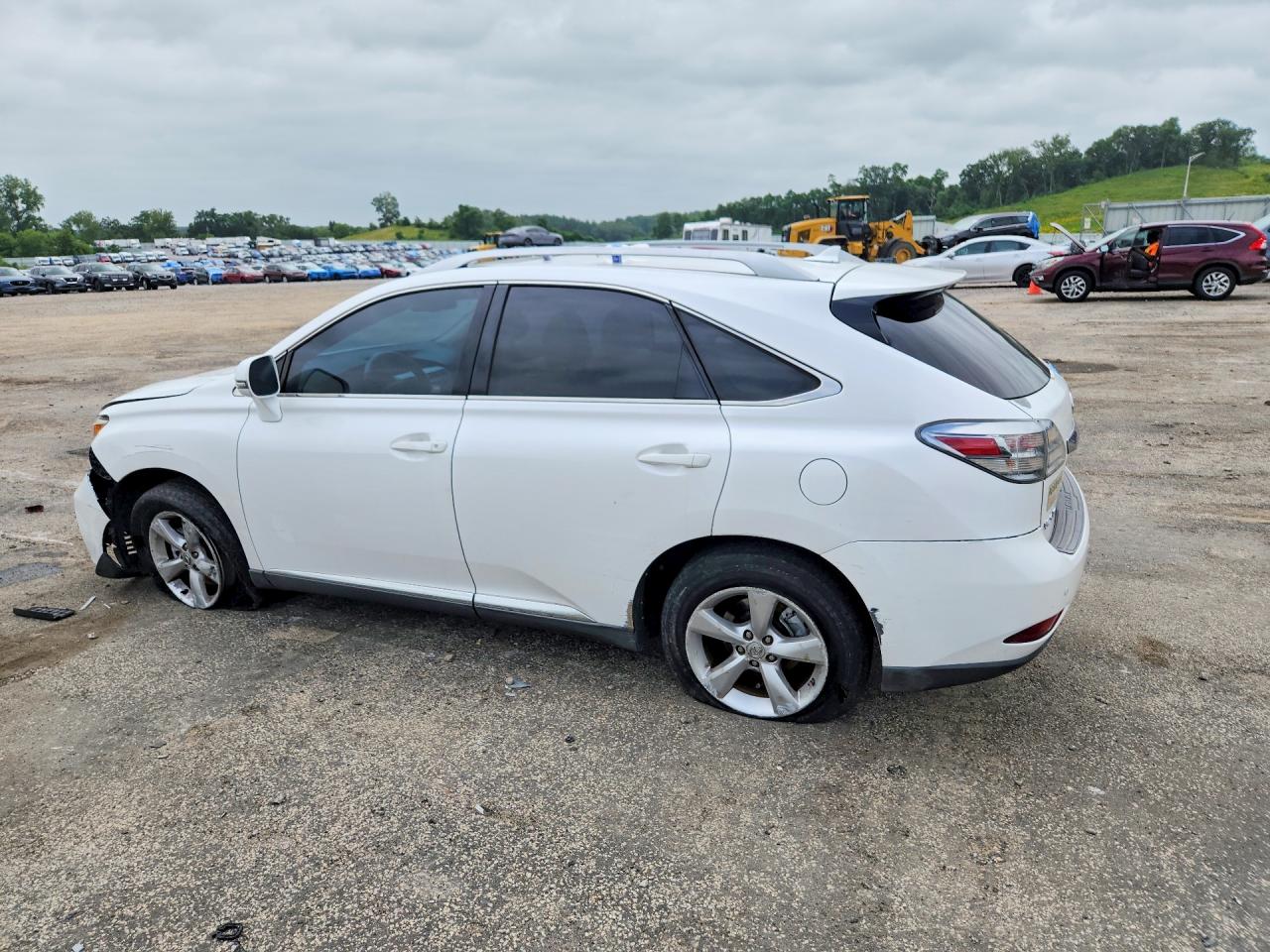 2010 Lexus Rx 350 White vin: 2T2BK1BA8AC019879