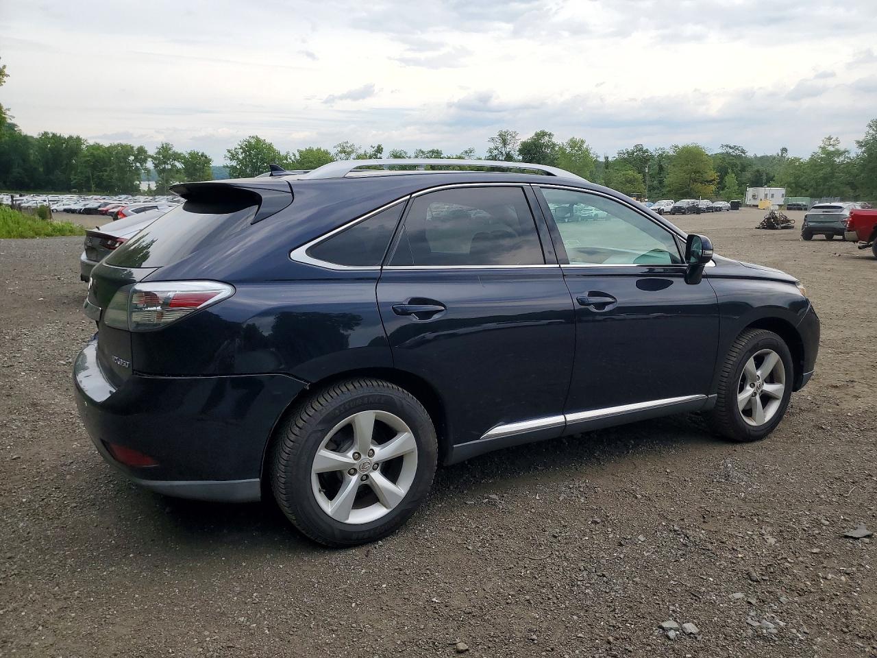 2010 Lexus Rx 350 Blue vin: 2T2BK1BA8AC026380