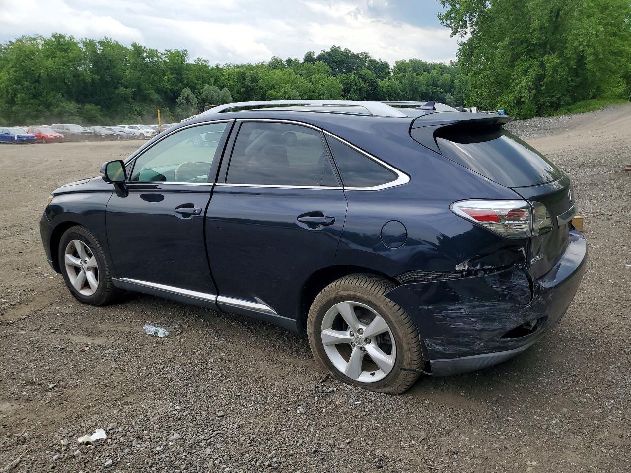 2010 Lexus Rx 350 Blue vin: 2T2BK1BA8AC026380