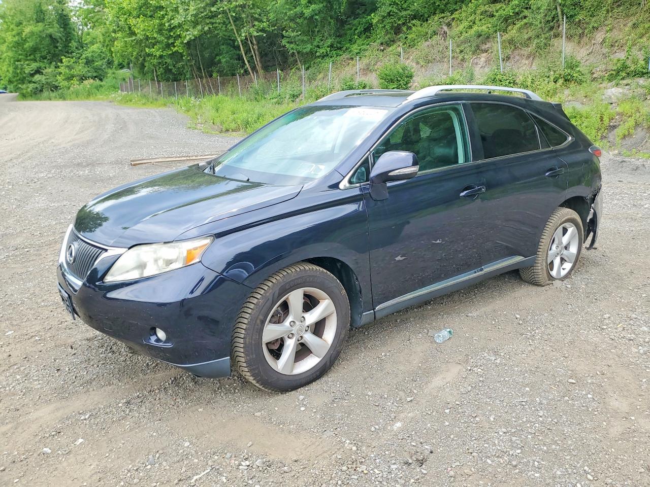 2010 Lexus Rx 350 Blue vin: 2T2BK1BA8AC026380