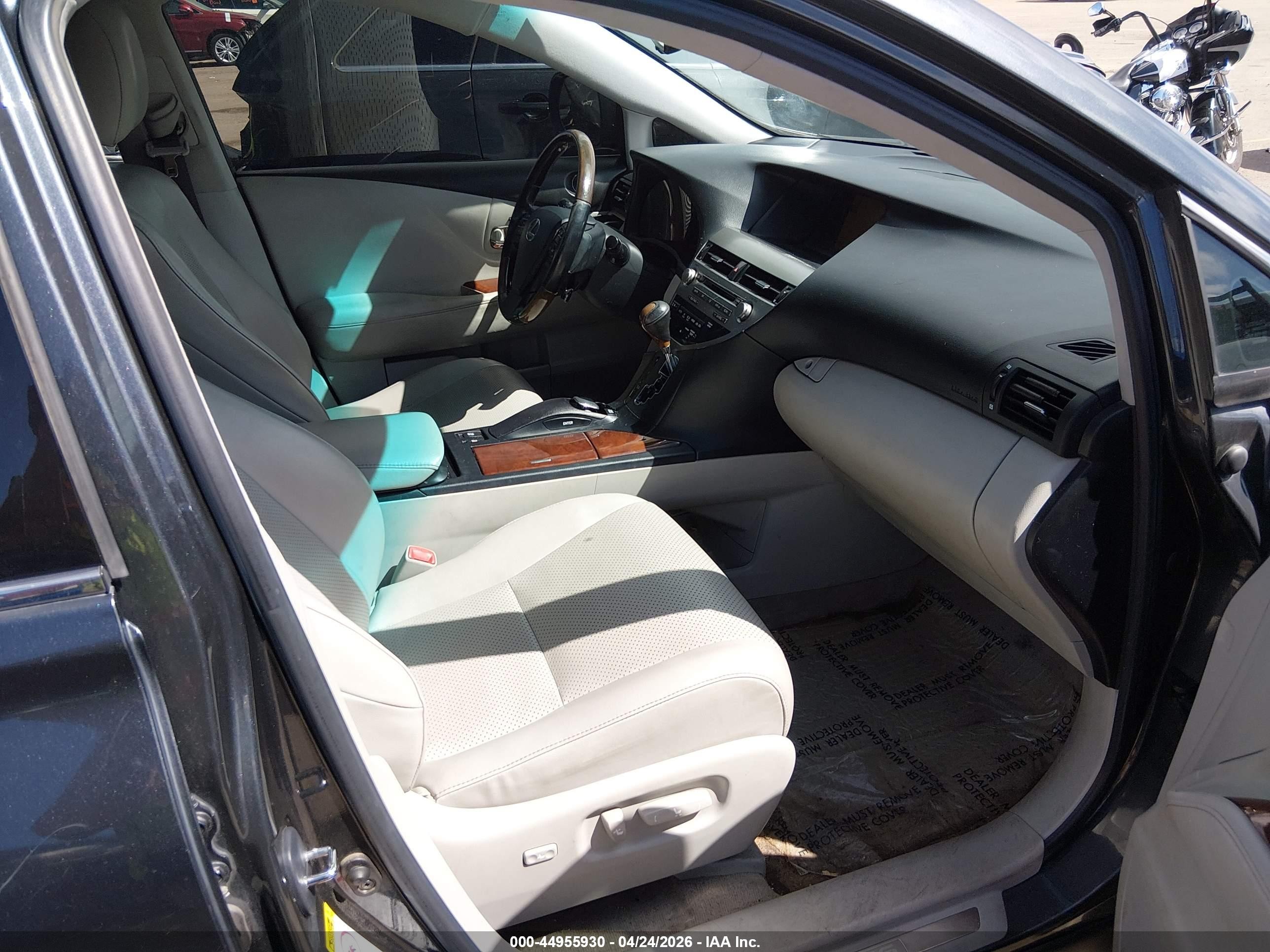 2010 Lexus Rx 350   Gray vin: 2T2BK1BA8AC033555