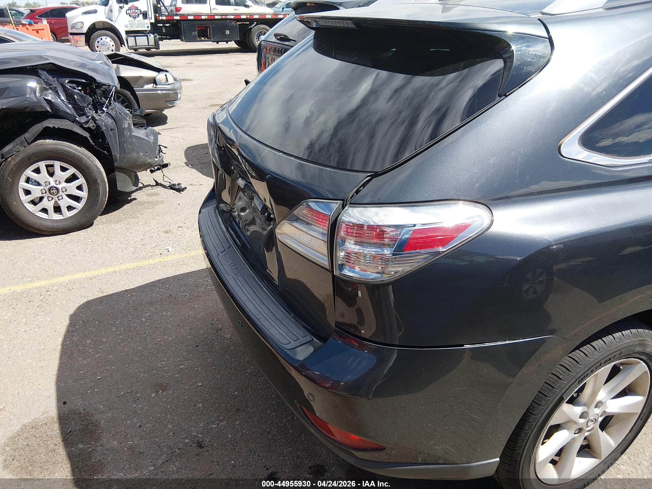 2010 Lexus Rx 350   Gray vin: 2T2BK1BA8AC033555