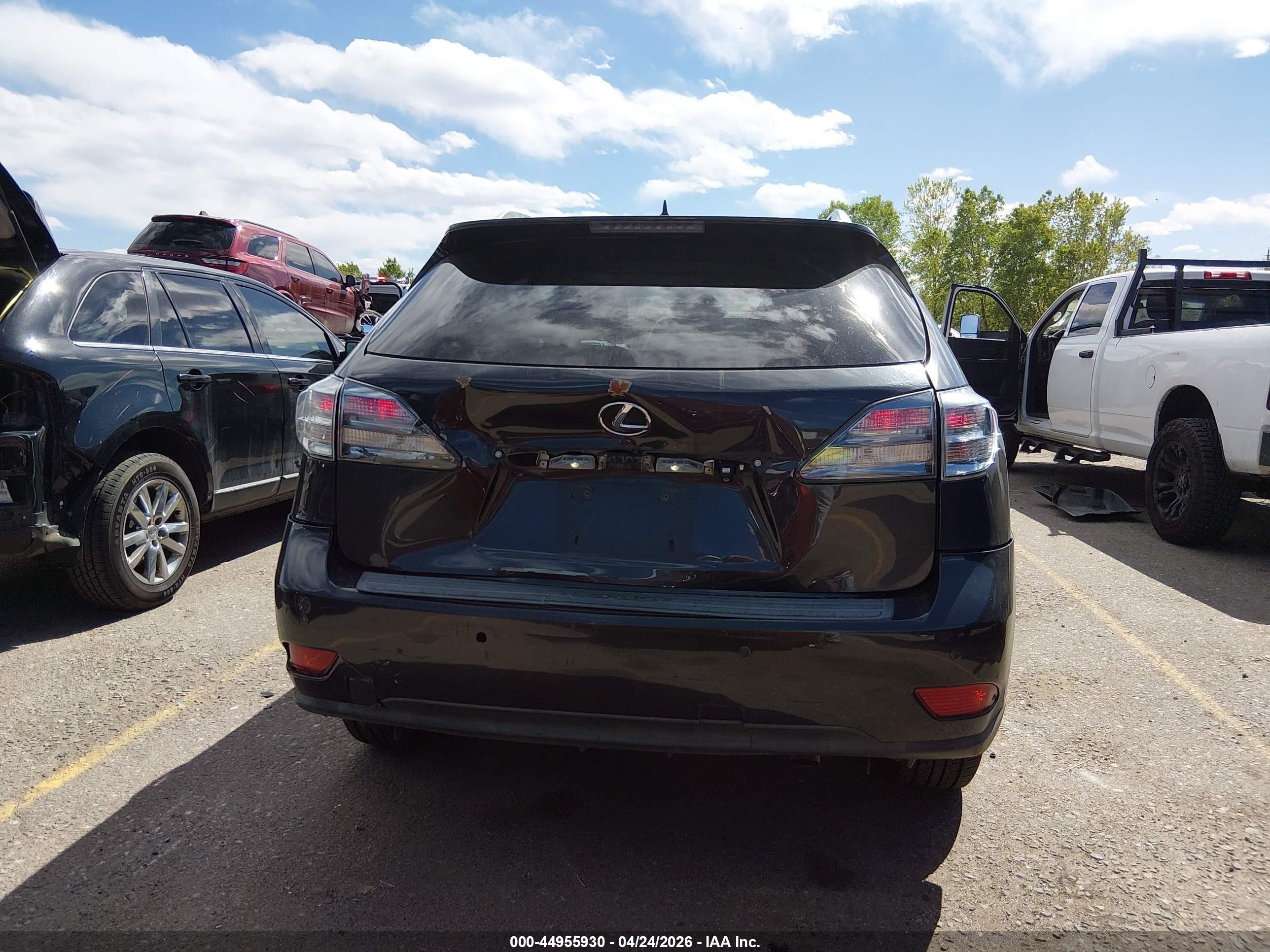 2010 Lexus Rx 350   Gray vin: 2T2BK1BA8AC033555