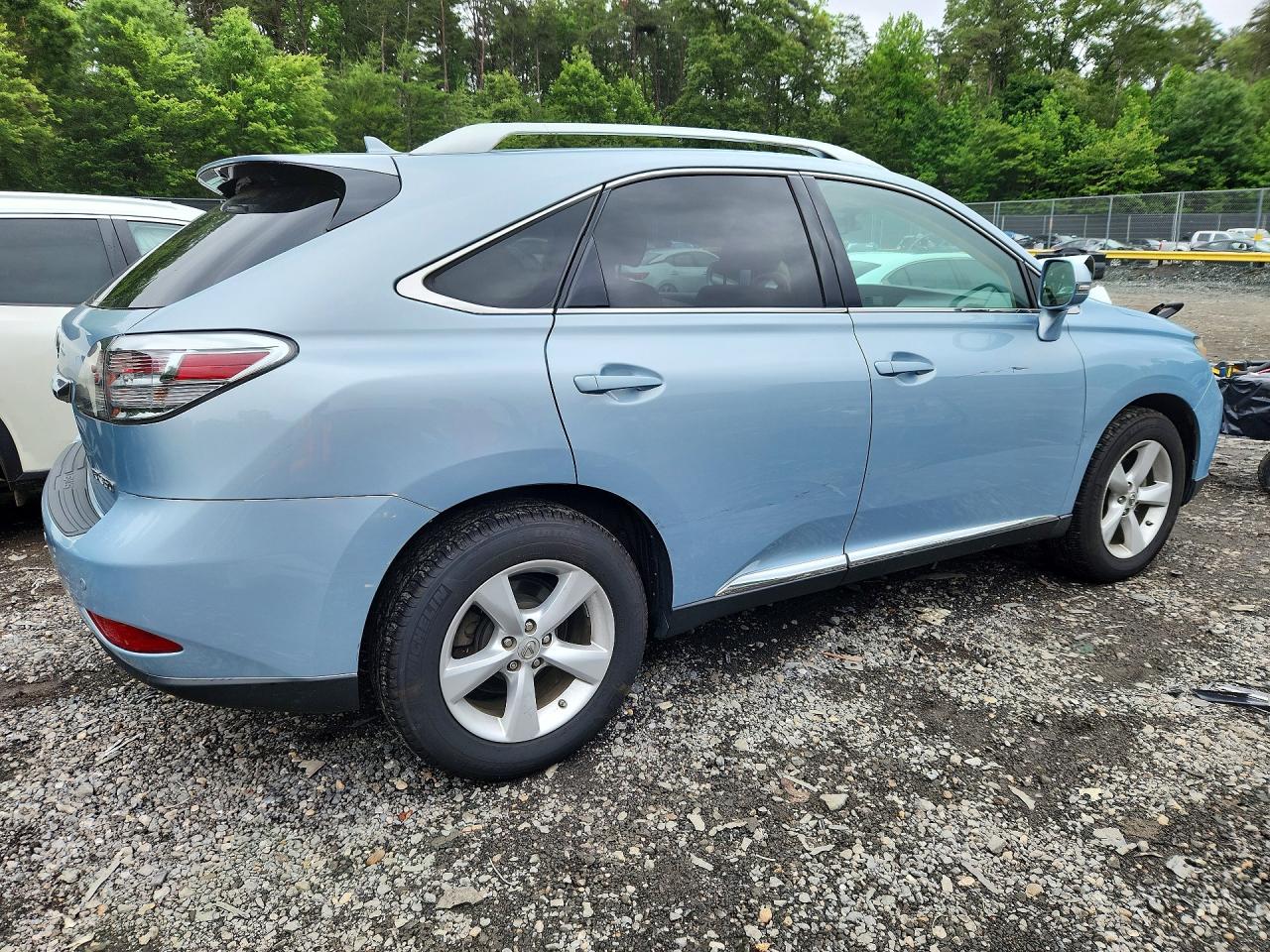 2010 Lexus Rx 350 Blue vin: 2T2BK1BA8AC043583