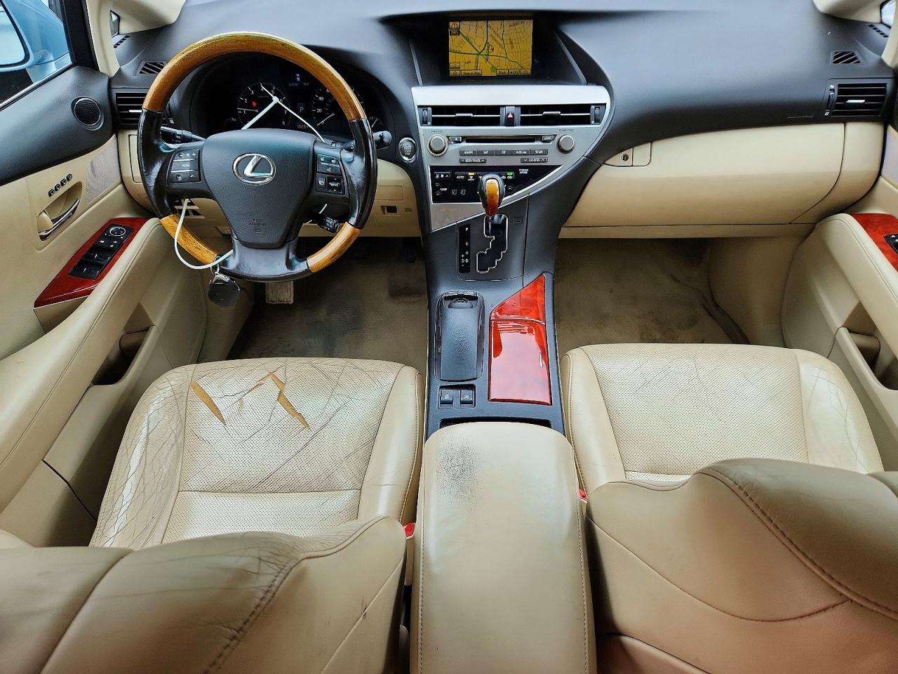 2010 Lexus Rx 350 Blue vin: 2T2BK1BA8AC043583