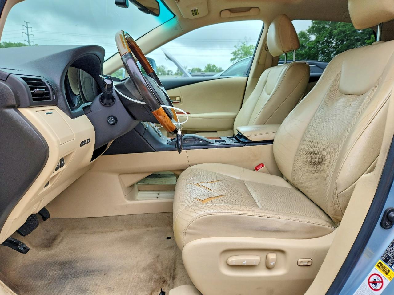 2010 Lexus Rx 350 Blue vin: 2T2BK1BA8AC043583