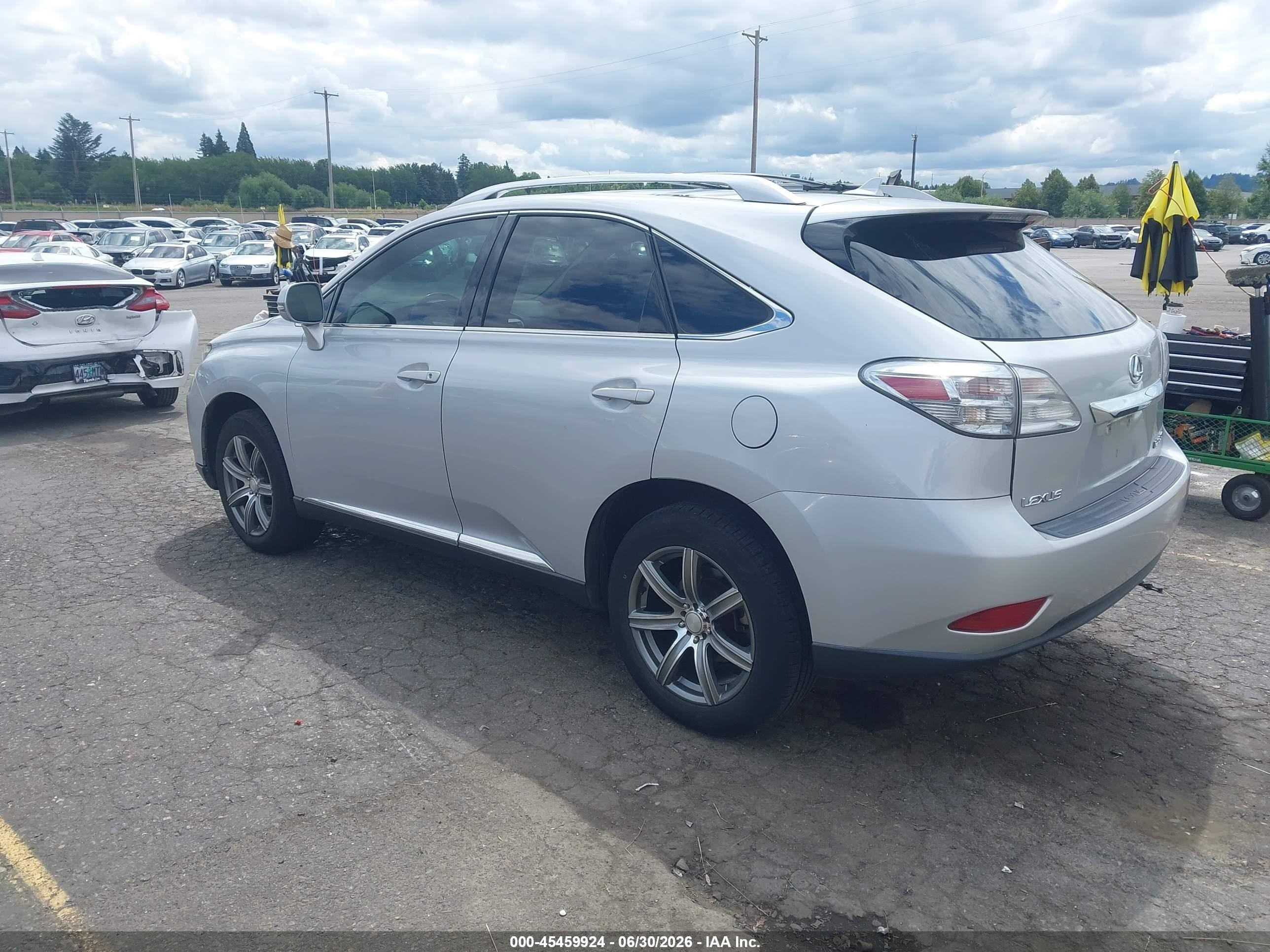 2010 Lexus Rx 350   Silver vin: 2T2BK1BA8AC061422