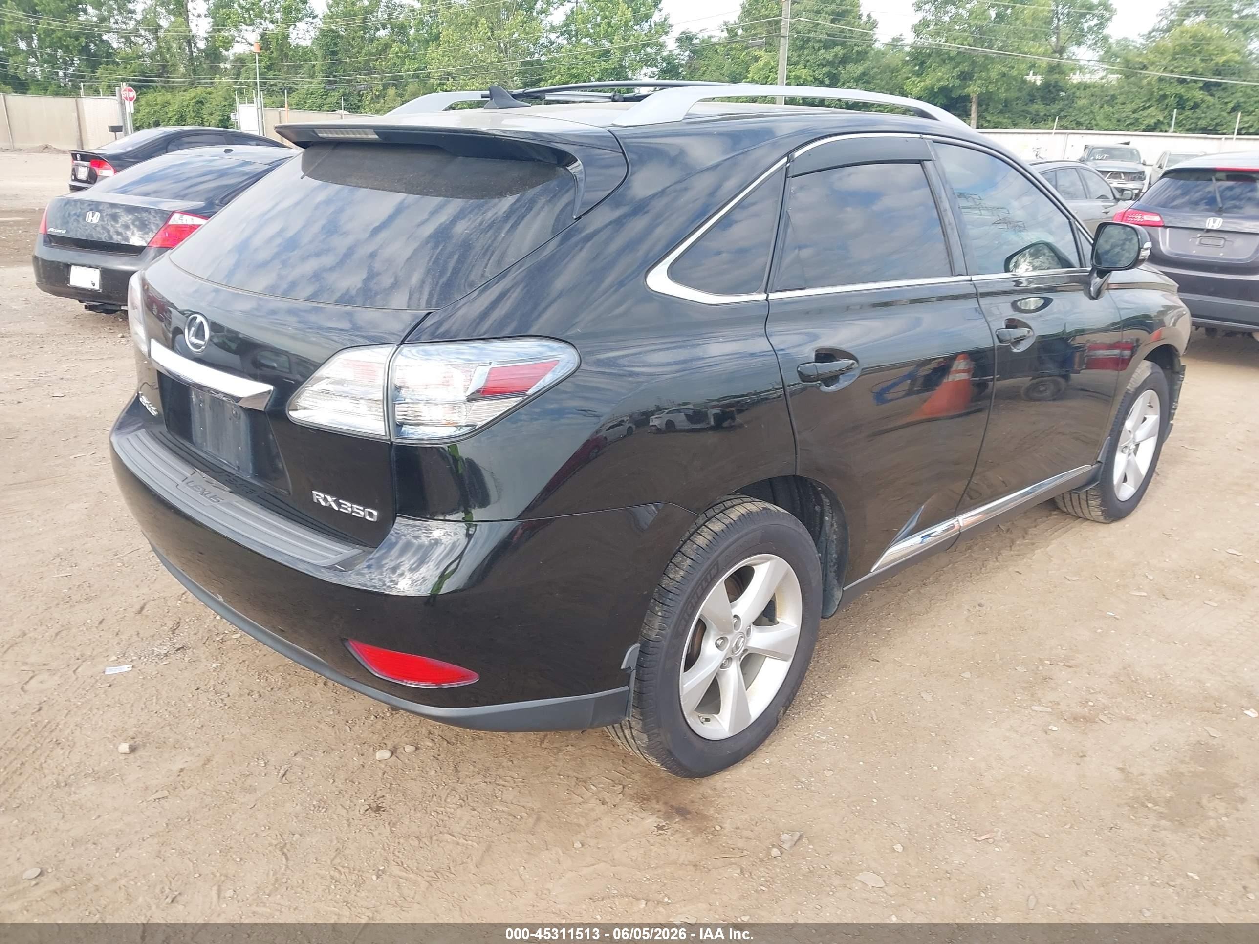 2010 Lexus Rx 350   Black vin: 2T2BK1BA8AC065230