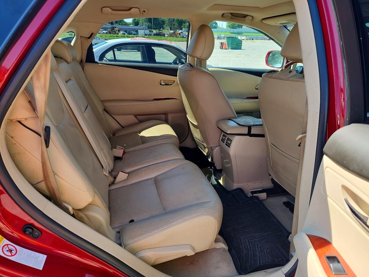 2010 Lexus Rx 350 Red vin: 2T2BK1BA8AC065969